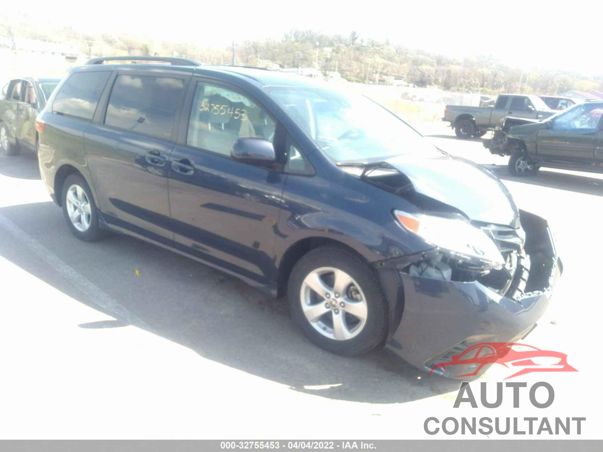 TOYOTA SIENNA 2020 - 5TDKZ3DC1LS075652