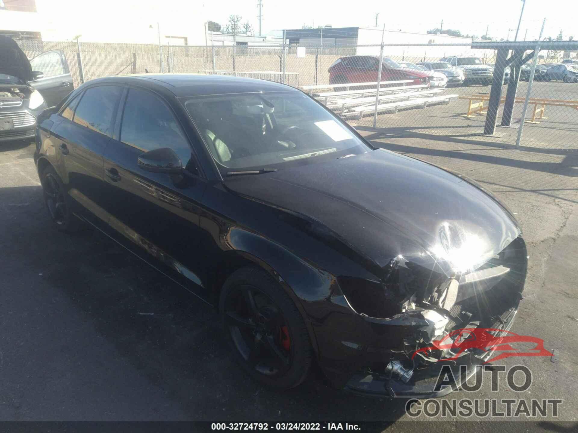 AUDI A3 2016 - WAUB8GFF1G1025657