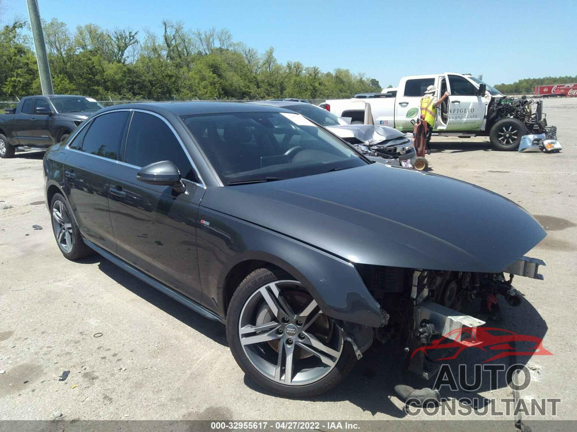 AUDI A4 2017 - WAULNAF47HN047410