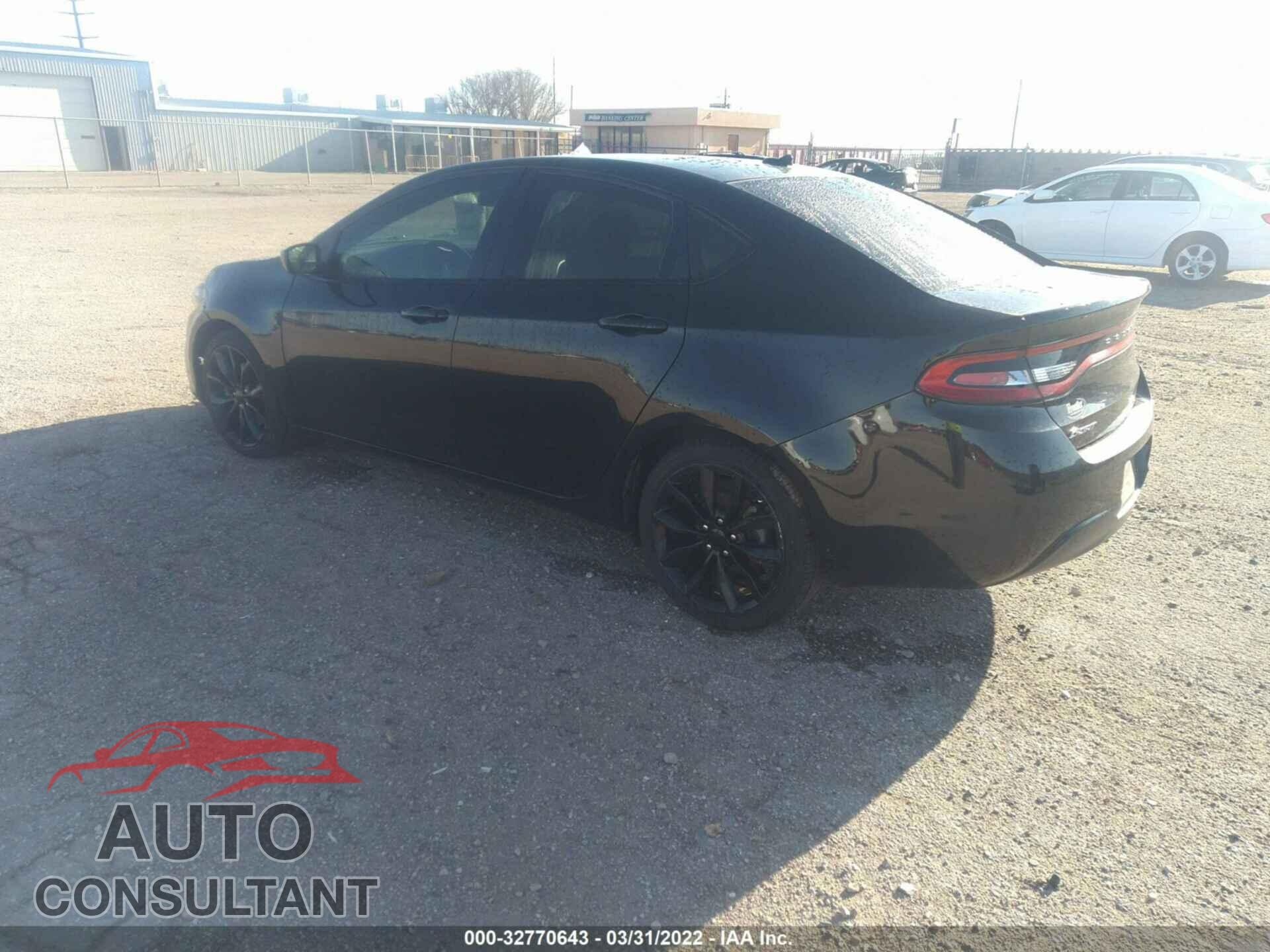 DODGE DART 2016 - 1C3CDFFA7GD819924