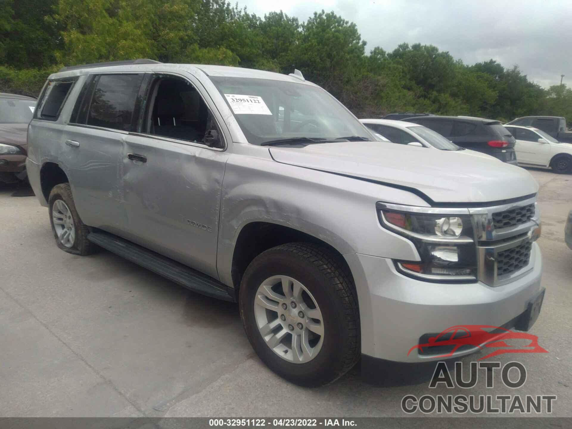 CHEVROLET TAHOE 2019 - JTMWFREV6HJ707496