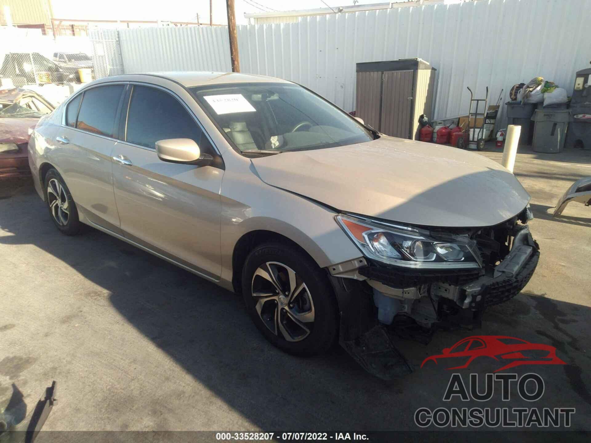 HONDA ACCORD SEDAN 2017 - 1HGCR2F37HA152493