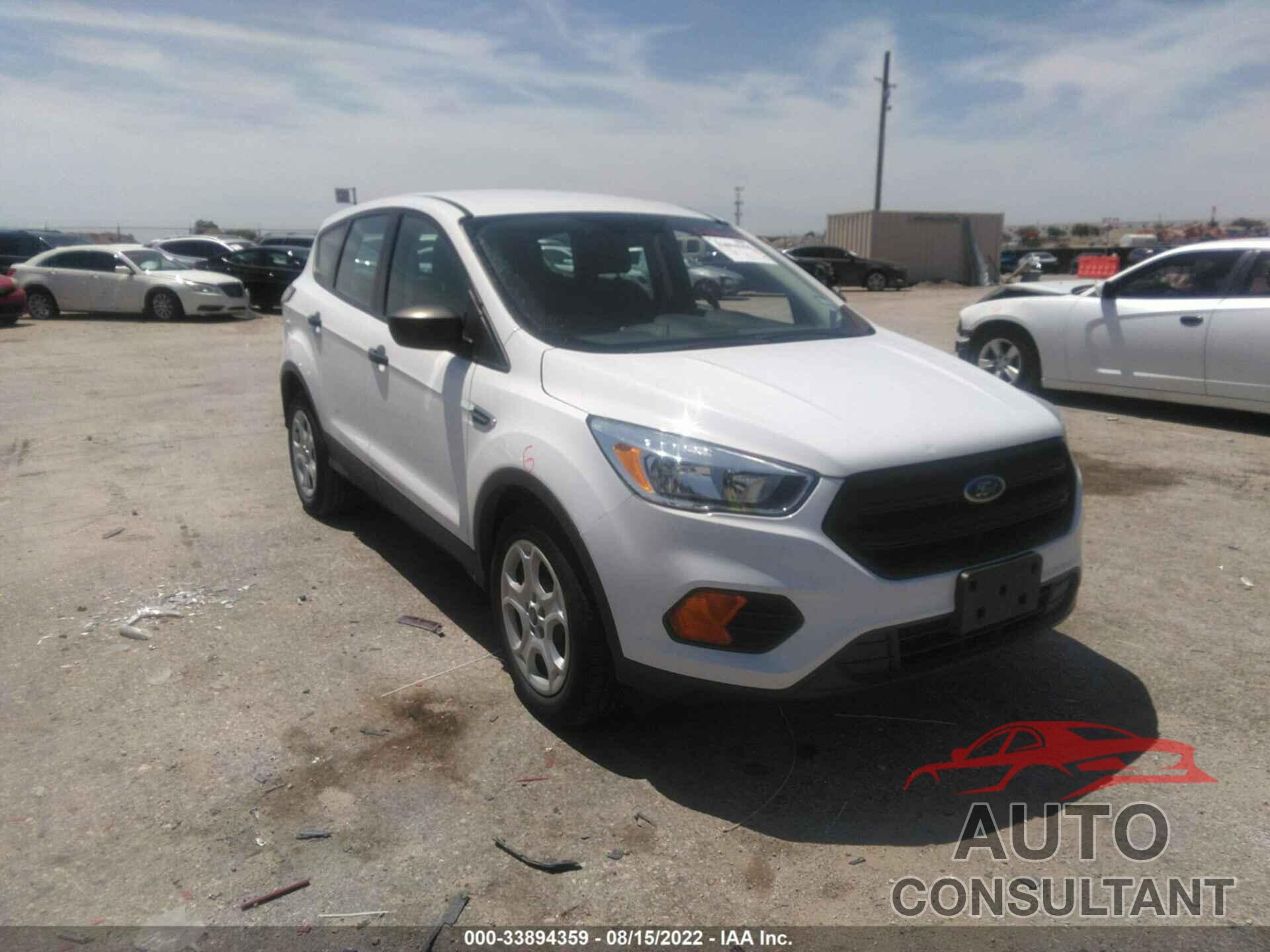 FORD ESCAPE 2017 - 1FMCU0F76HUA49936