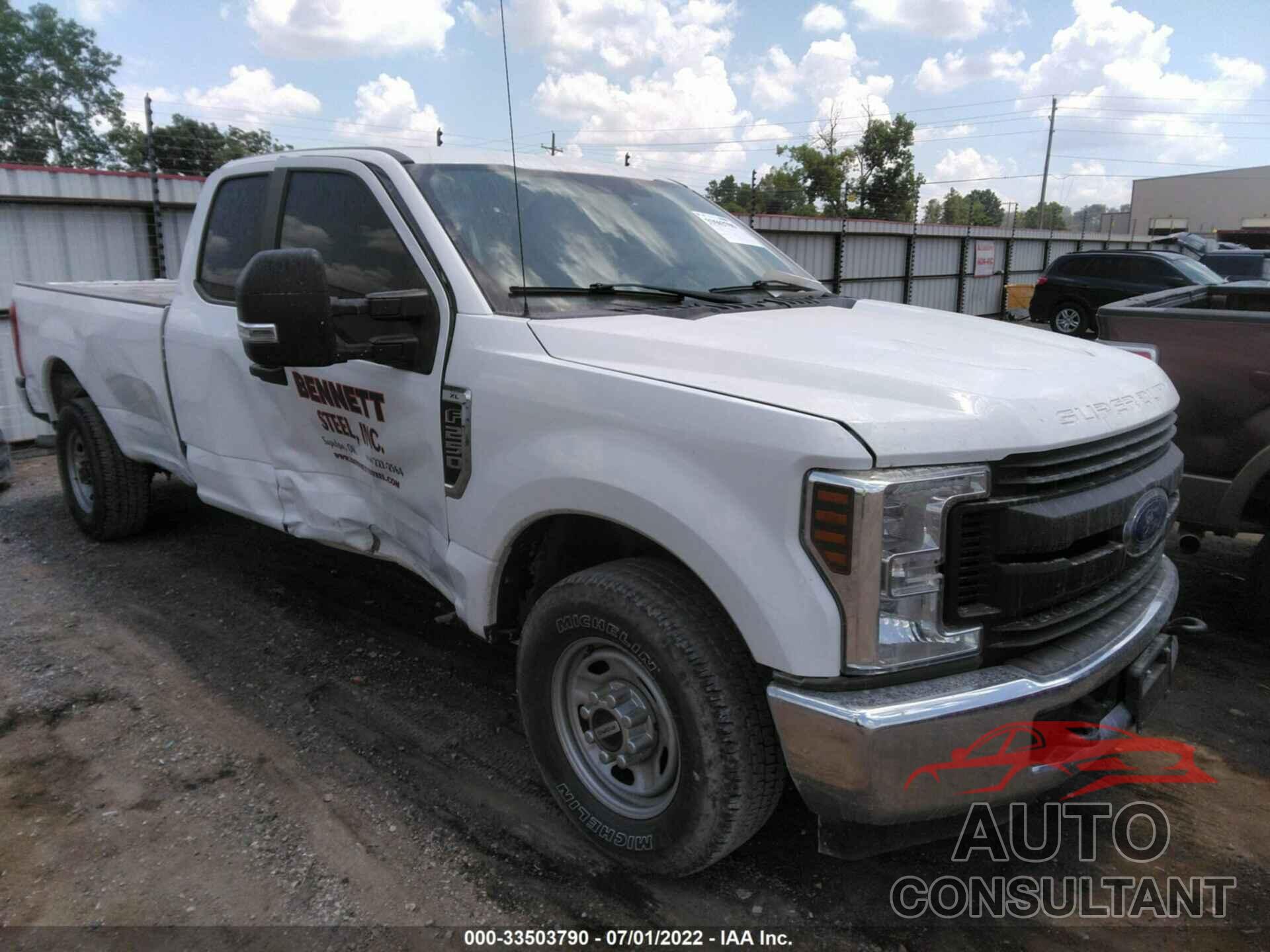 FORD SUPER DUTY F-250 SRW 2019 - 1FT7X2A66KEC06387