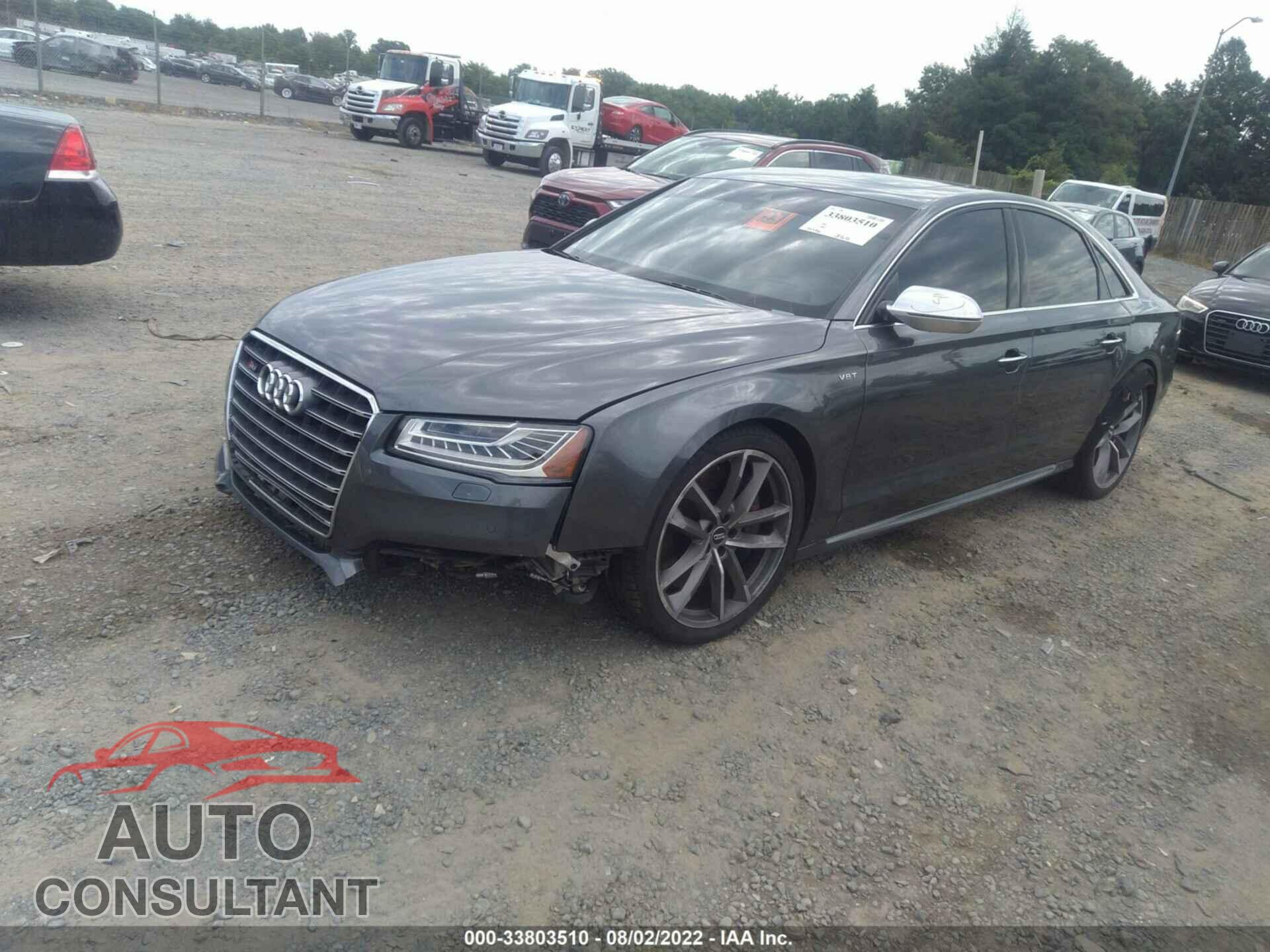 AUDI S8 2016 - WUAJ5AFD0GN900208