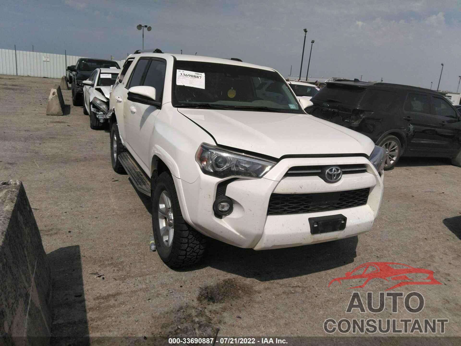 TOYOTA 4RUNNER 2021 - JTEMU5JR5M5862666