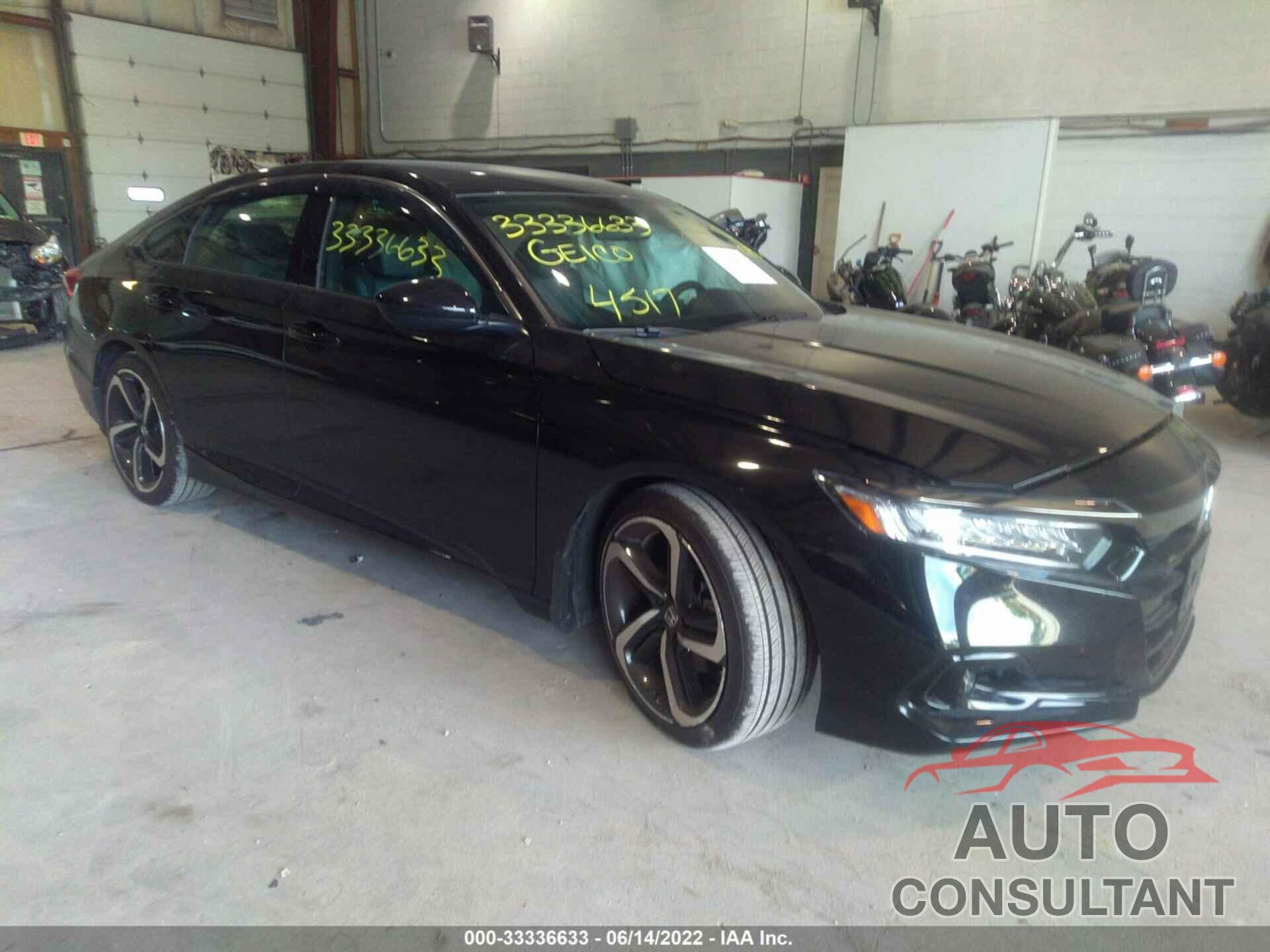 HONDA ACCORD SEDAN 2022 - 1HGCV1F3XNA008616