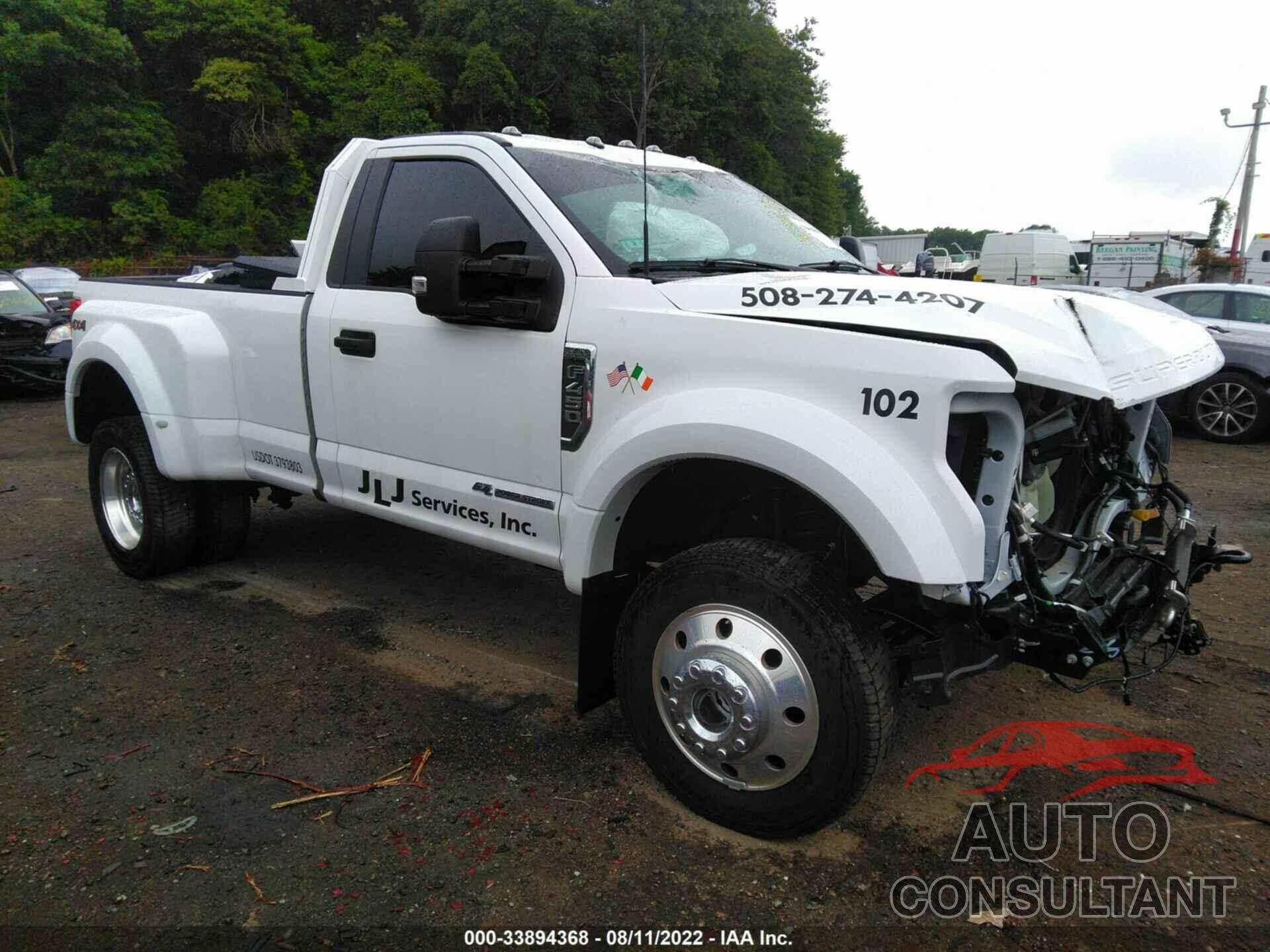 FORD SUPER DUTY F-450 DRW 2022 - 1FTRF4DT8NED48446