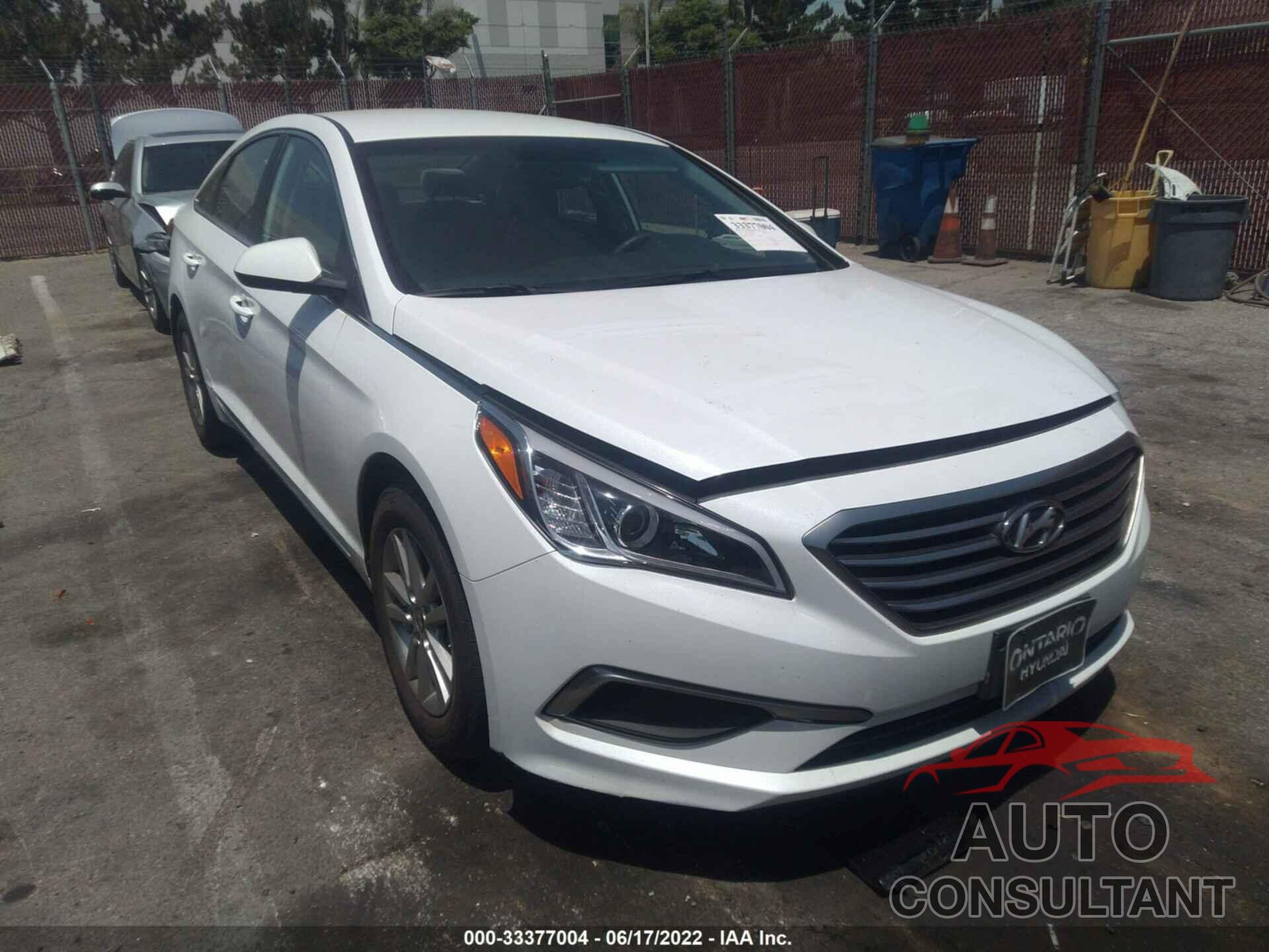 HYUNDAI SONATA 2016 - 5NPE24AFXGH335791