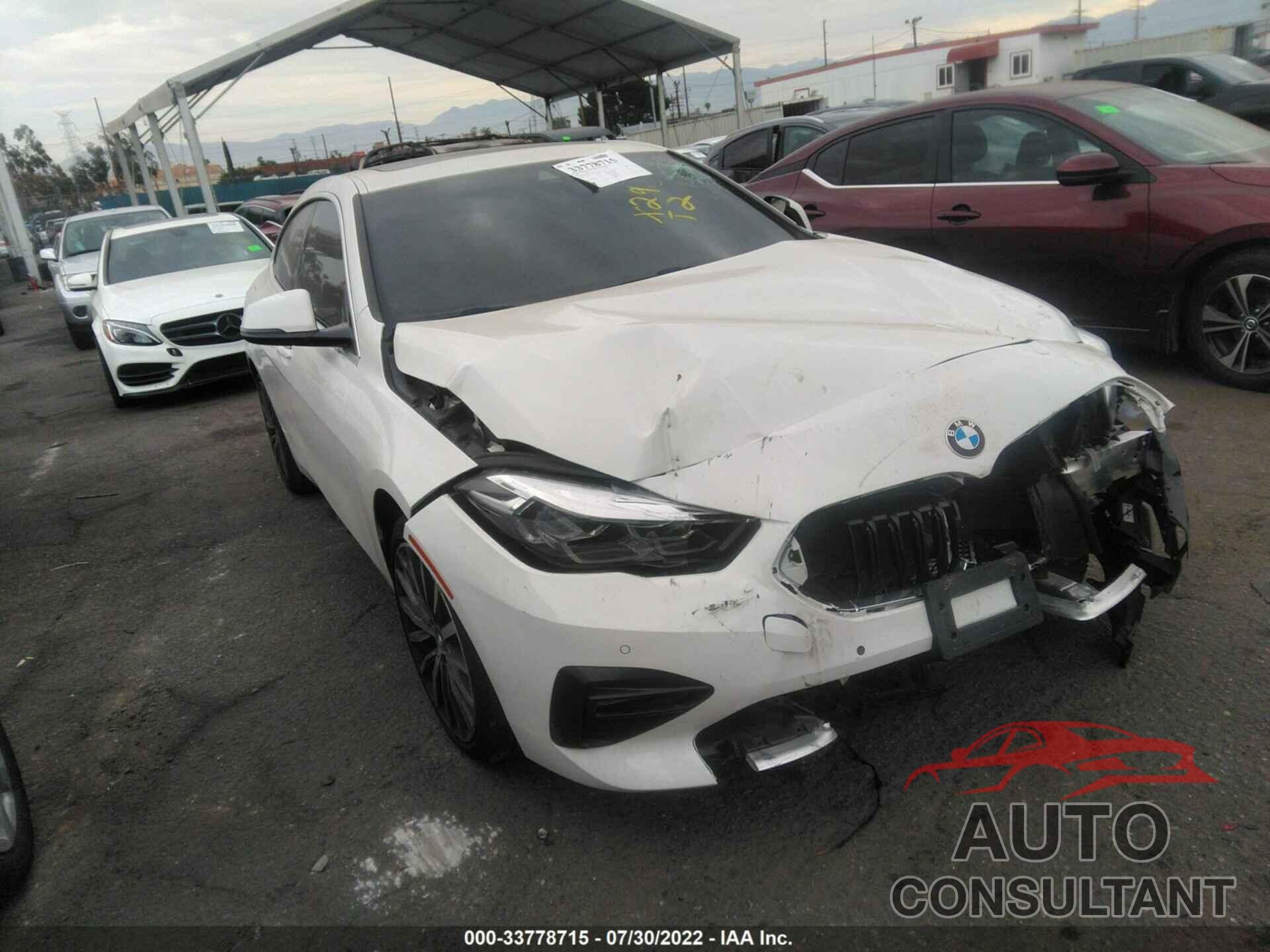 BMW 2 SERIES 2020 - WBA73AK01L7F72070