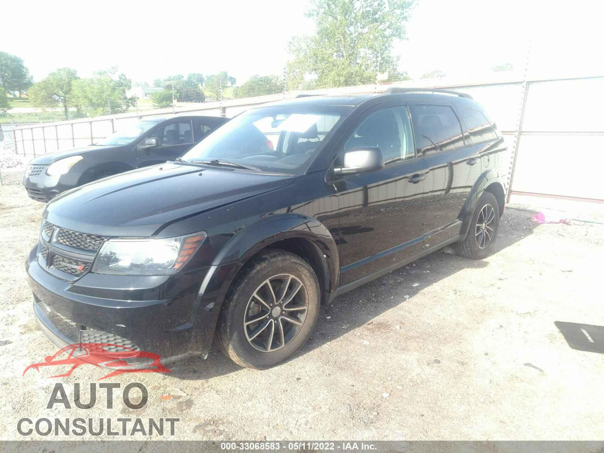DODGE JOURNEY 2017 - 3C4PDCAB4HT670816