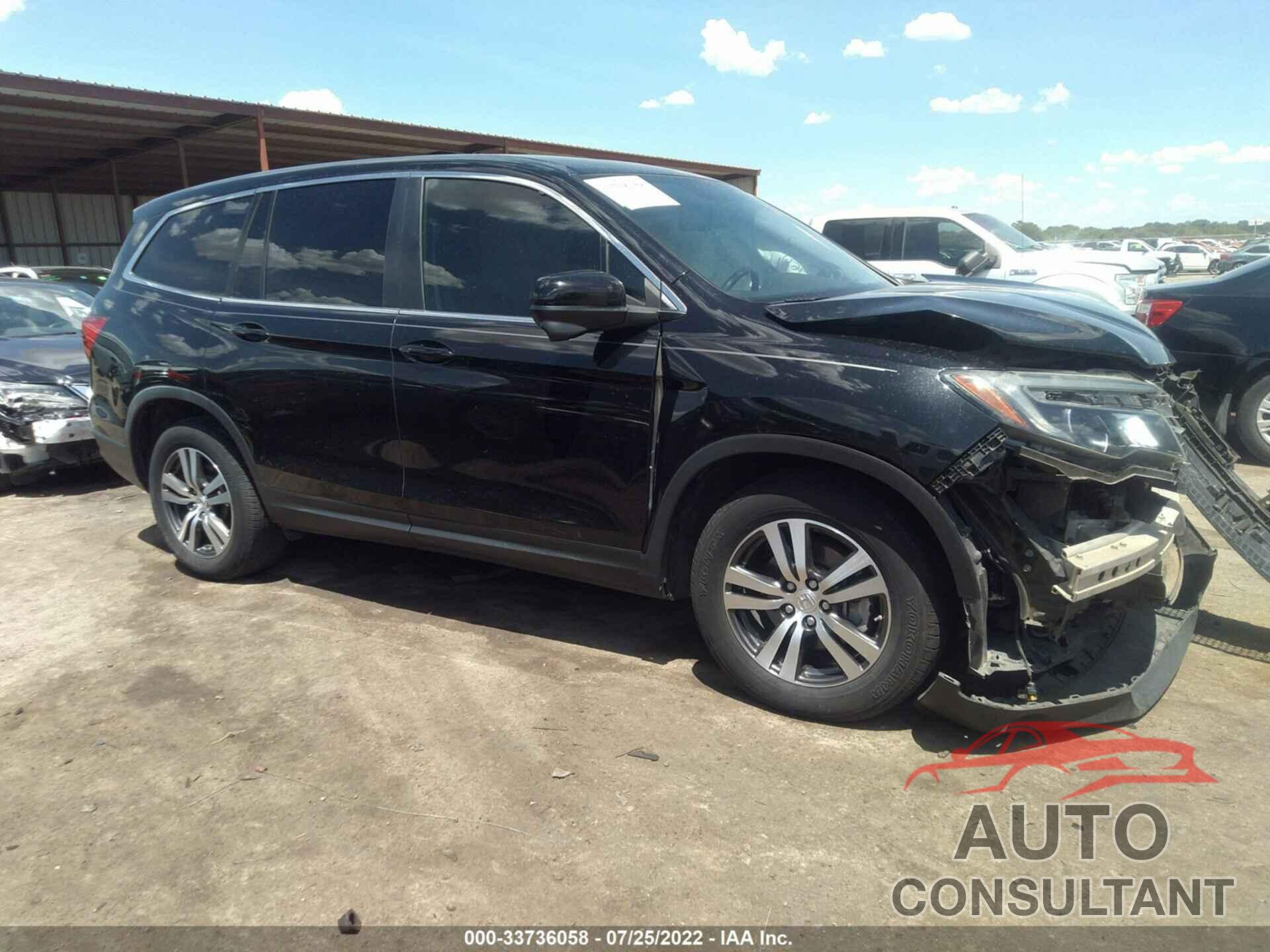 HONDA PILOT 2017 - 5FNYF6H59HB095465