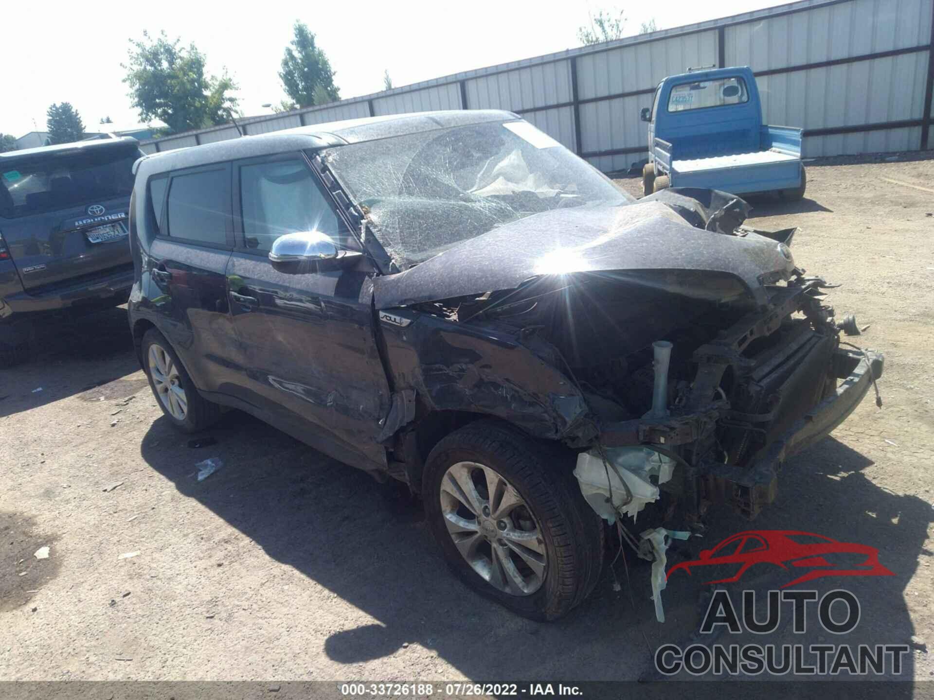 KIA SOUL 2016 - KNDJX3A5XG7271371
