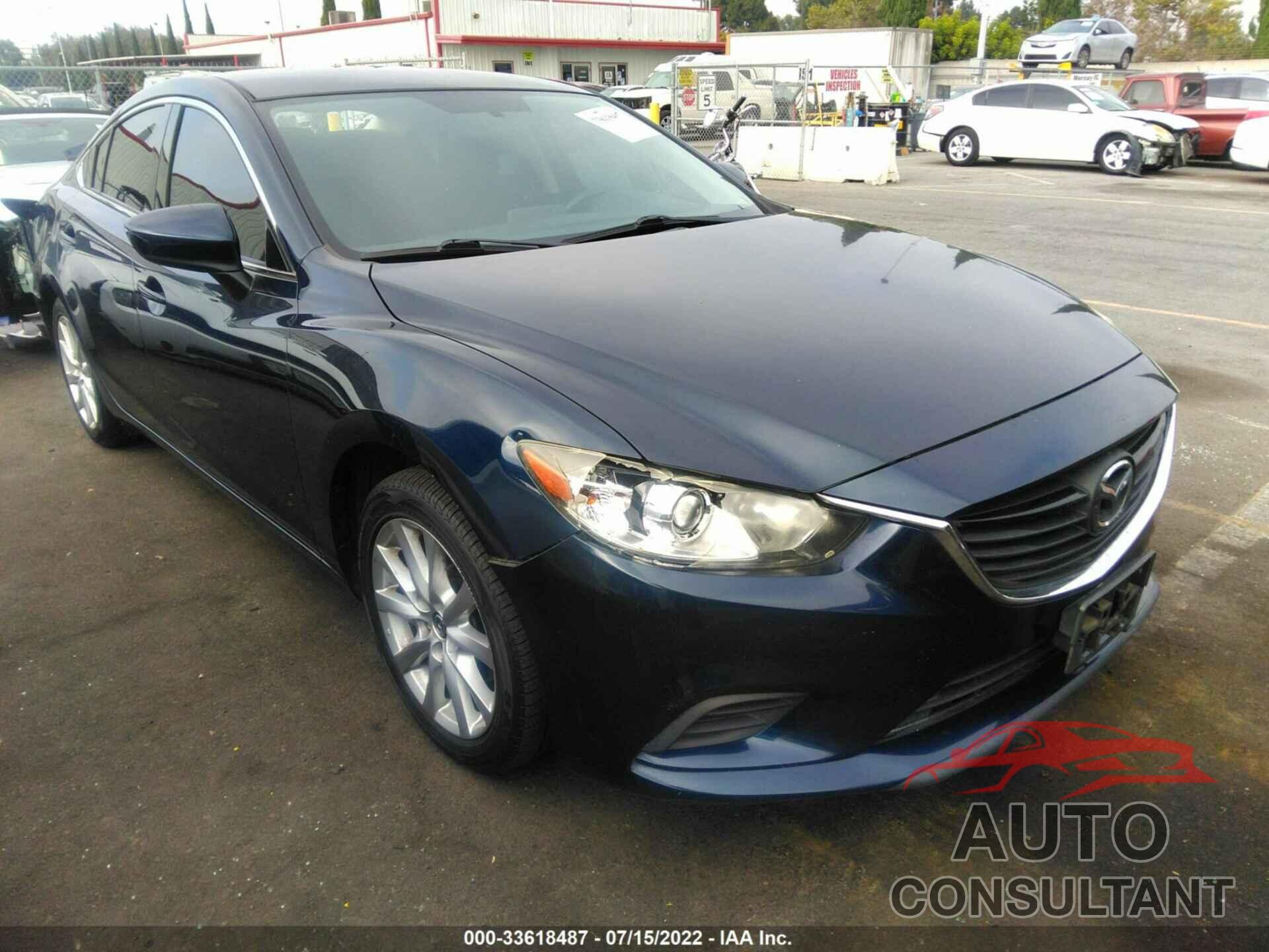 MAZDA MAZDA6 2016 - JM1GJ1U54G1457289