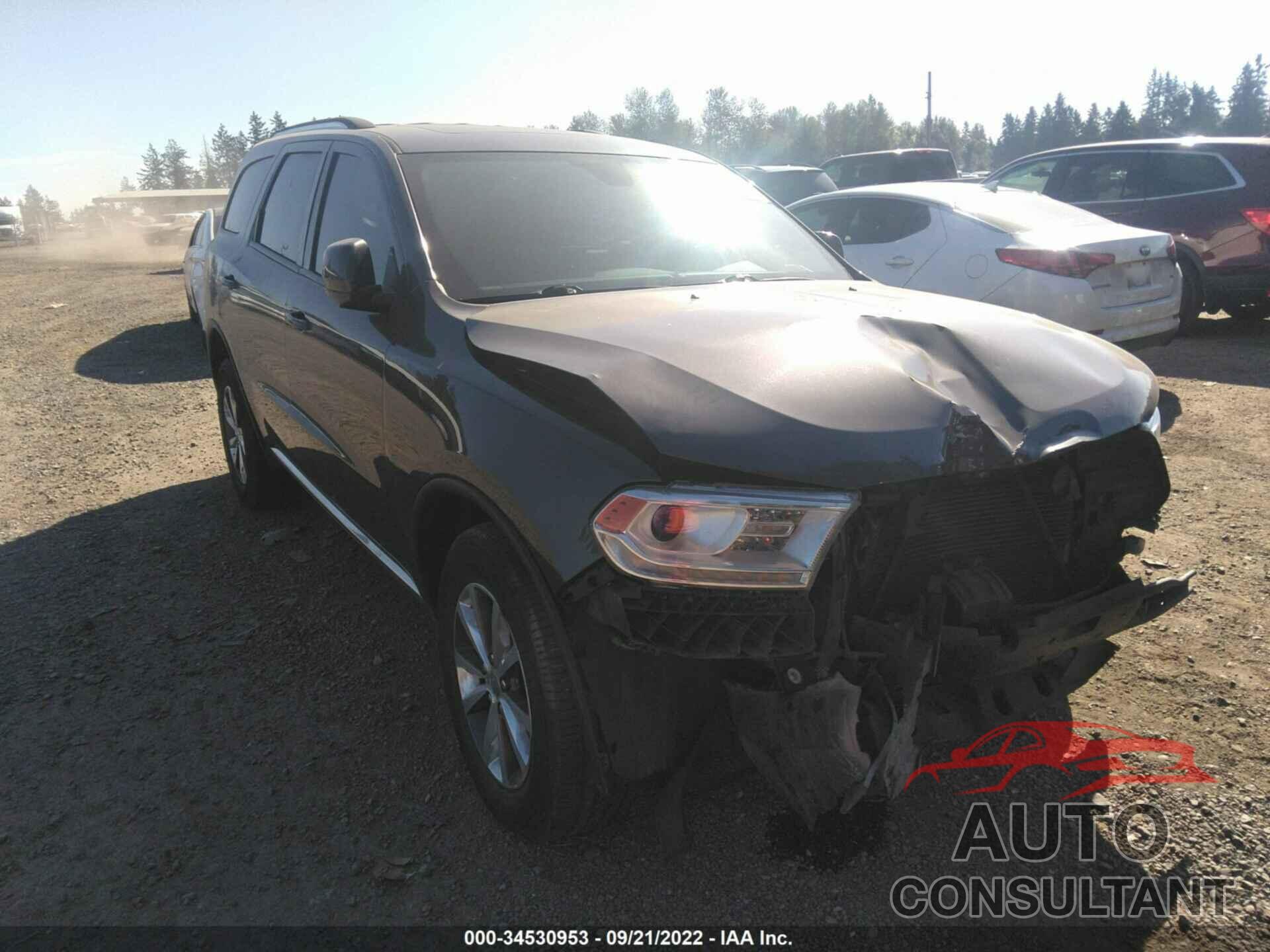 DODGE DURANGO 2016 - 1C4RDJDG4GC393244