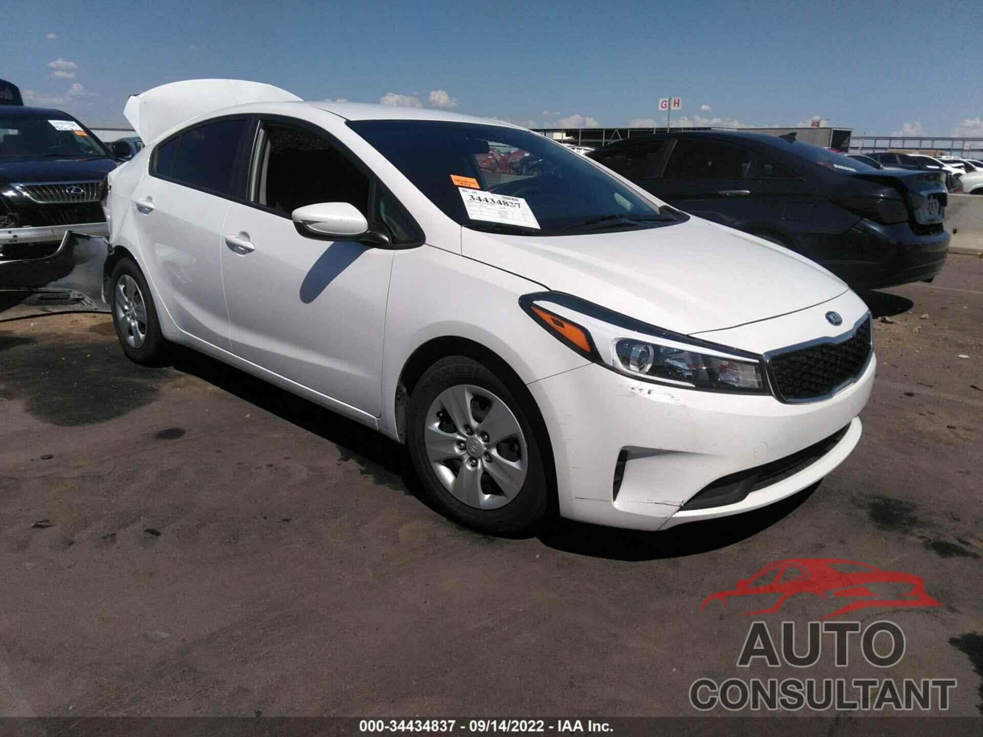 KIA FORTE 2018 - 3KPFL4A71JE206148