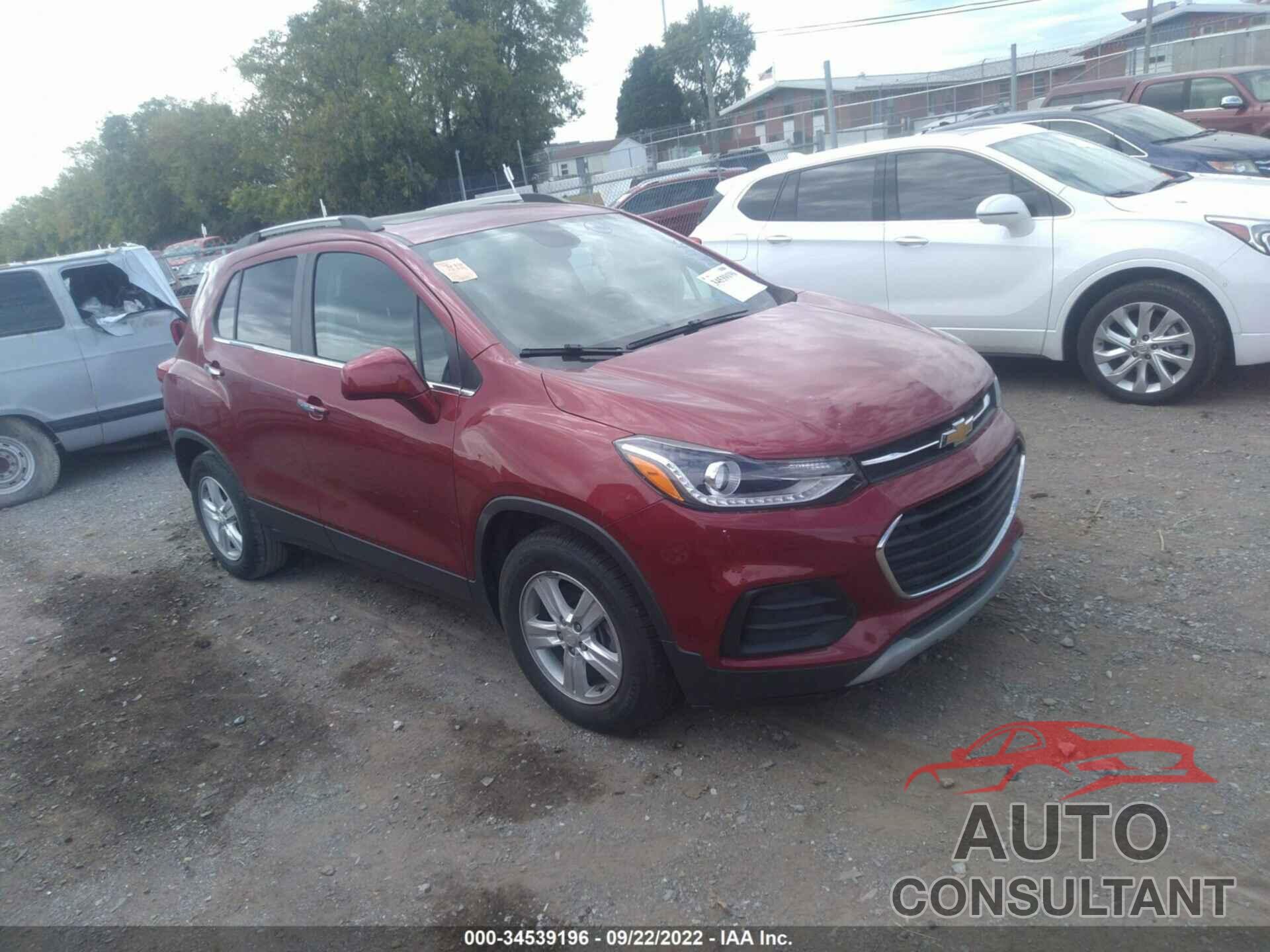 CHEVROLET TRAX 2019 - 3GNCJLSBXKL176965