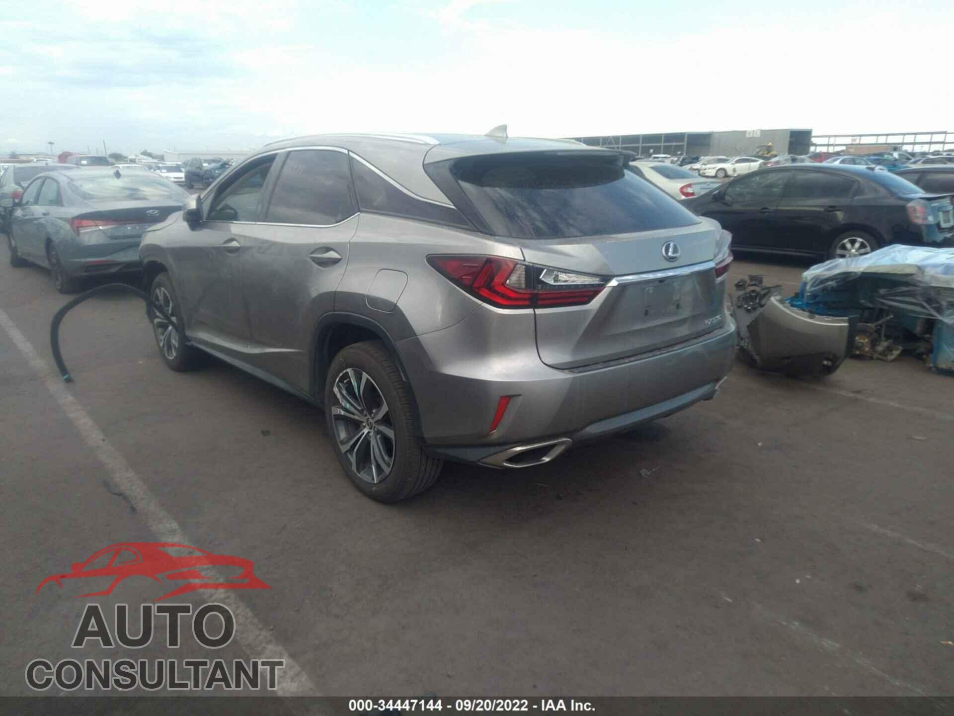 LEXUS RX 2019 - 2T2ZZMCA1KC125960