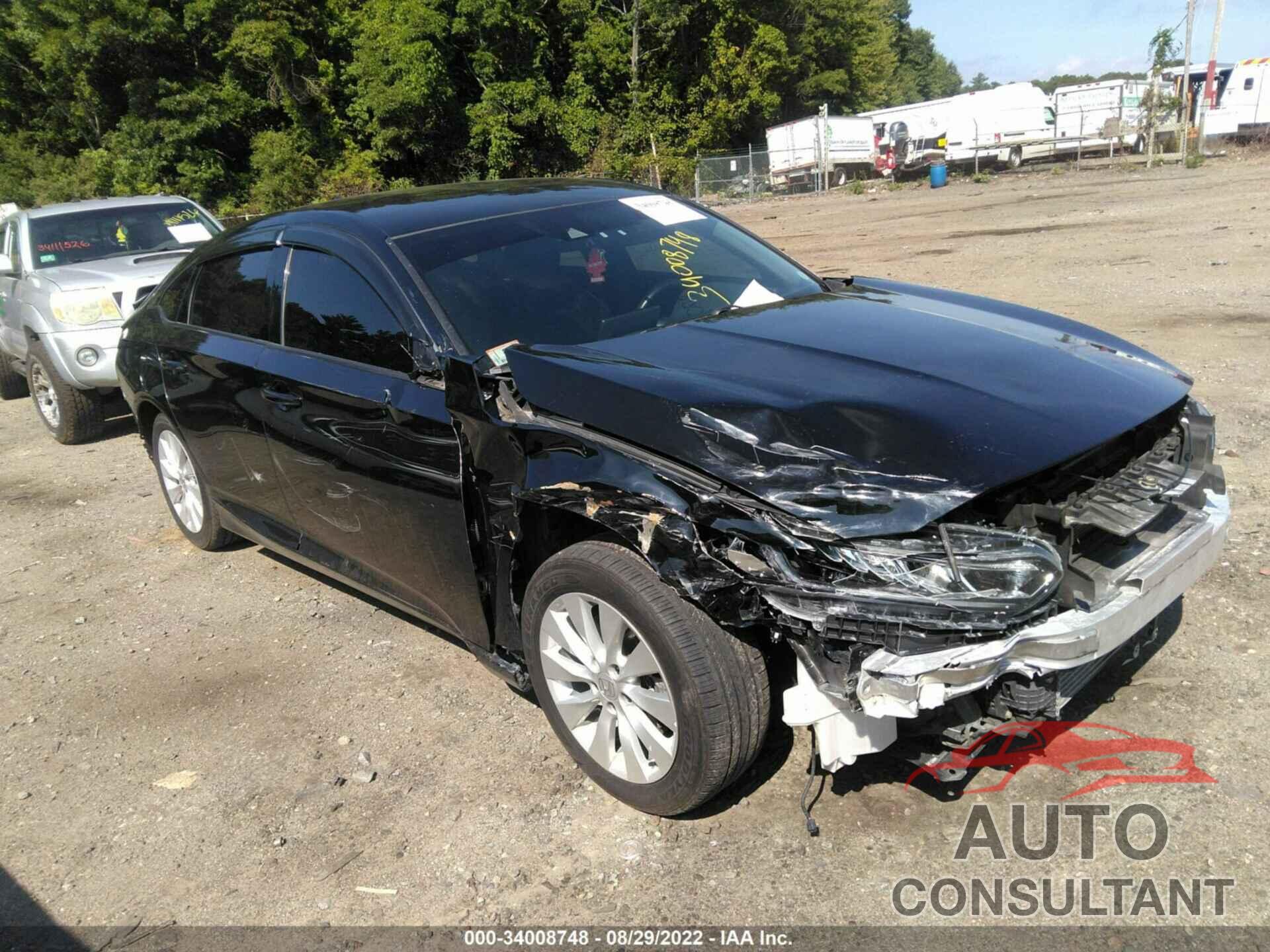 HONDA ACCORD SEDAN 2018 - 1HGCV1F38JA161893