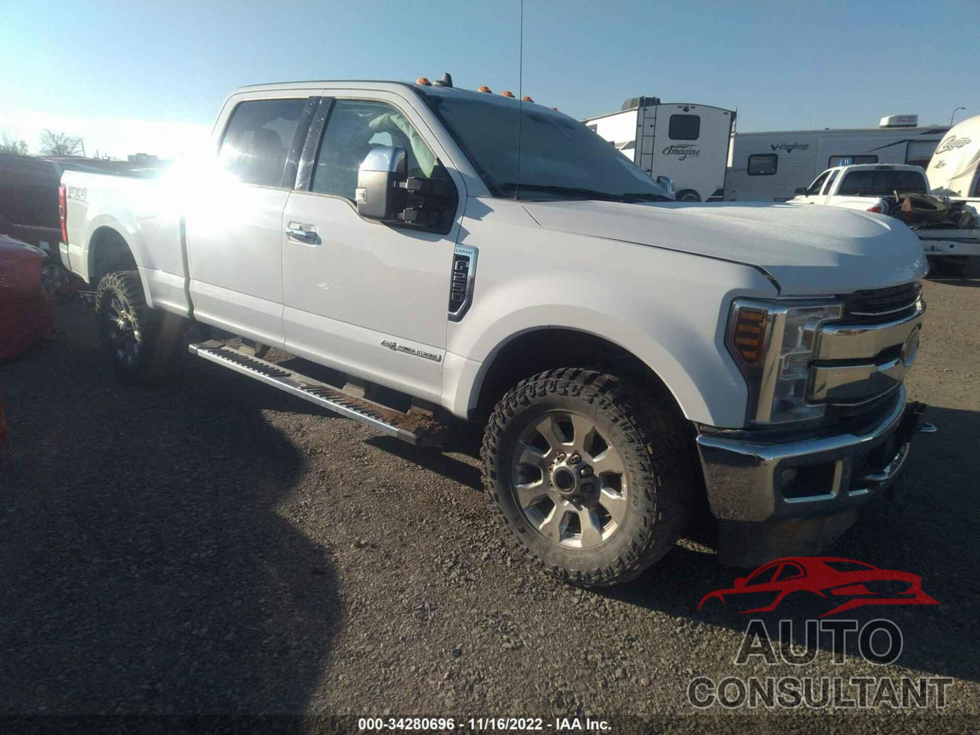 FORD SUPER DUTY F-250 SRW 2019 - 1FT7W2BT8KEC06902