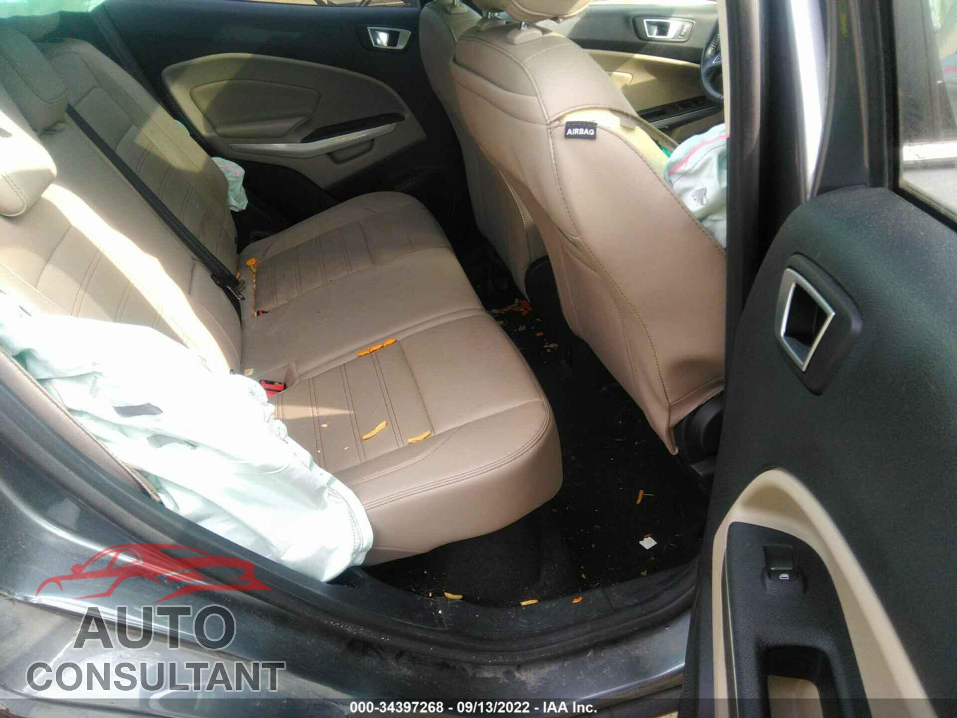 FORD ECOSPORT 2019 - MAJ6S3KL8KC299306