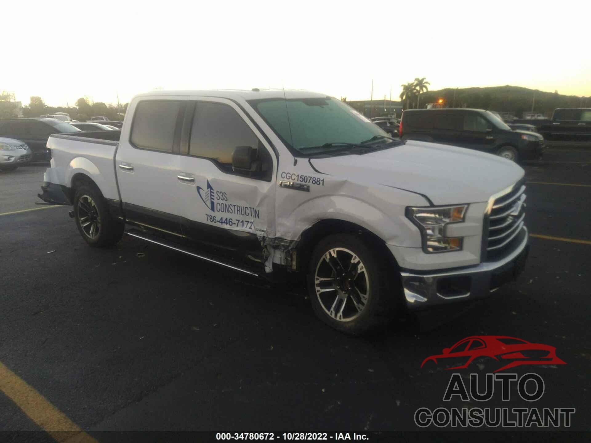 FORD F-150 2017 - 1FTEW1CP8HKE05686