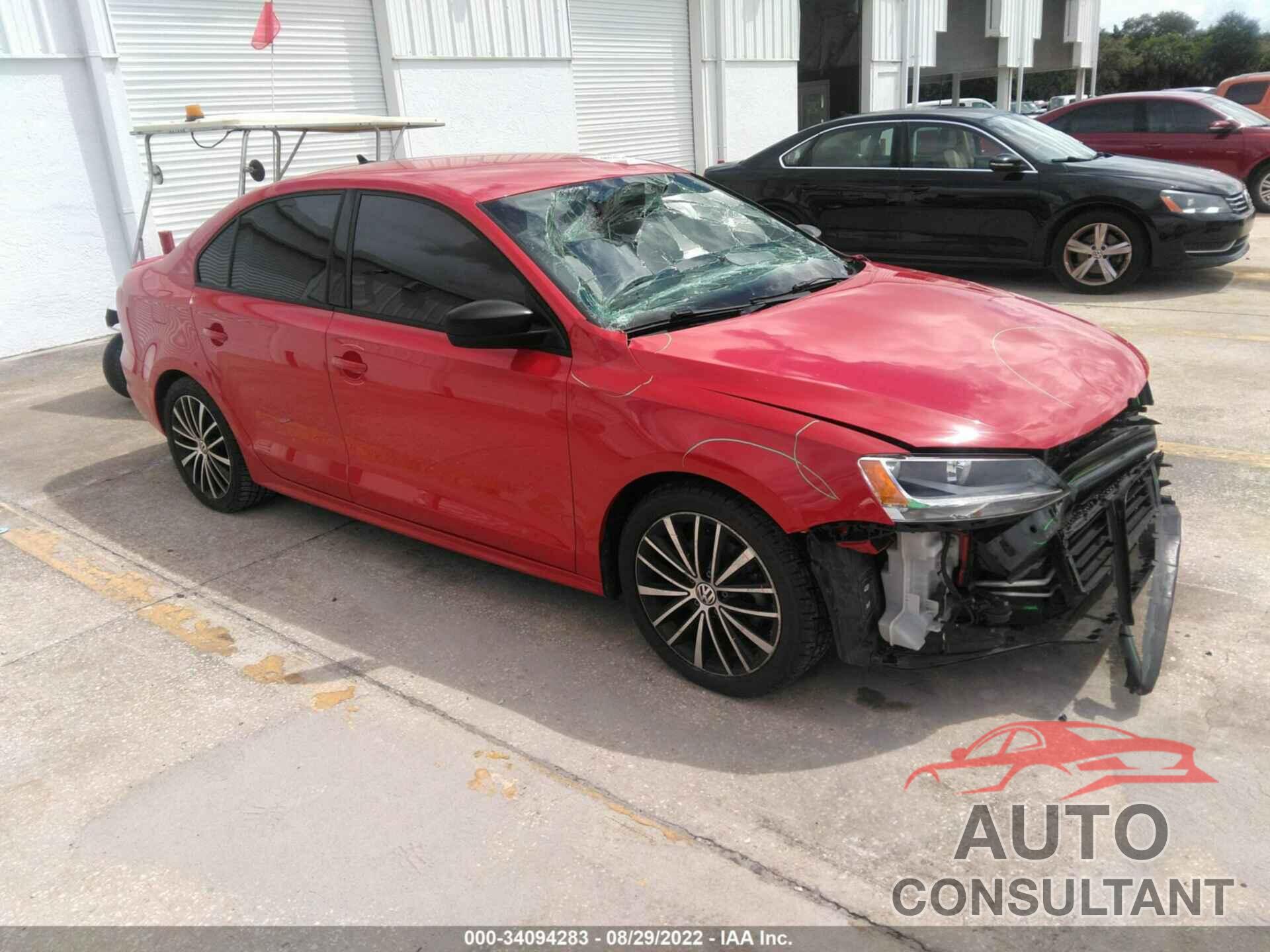 VOLKSWAGEN JETTA SEDAN 2016 - 3VWB17AJ7GM279229