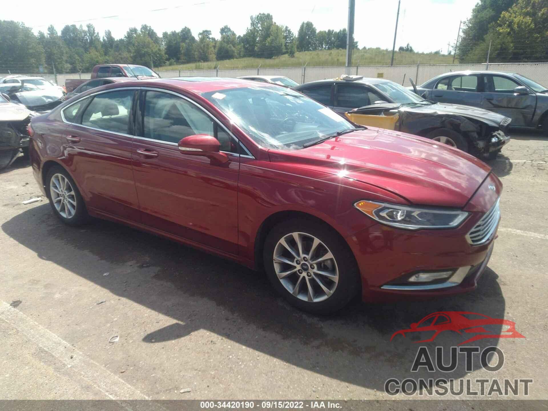 FORD FUSION 2017 - 3FA6P0HD9HR114903