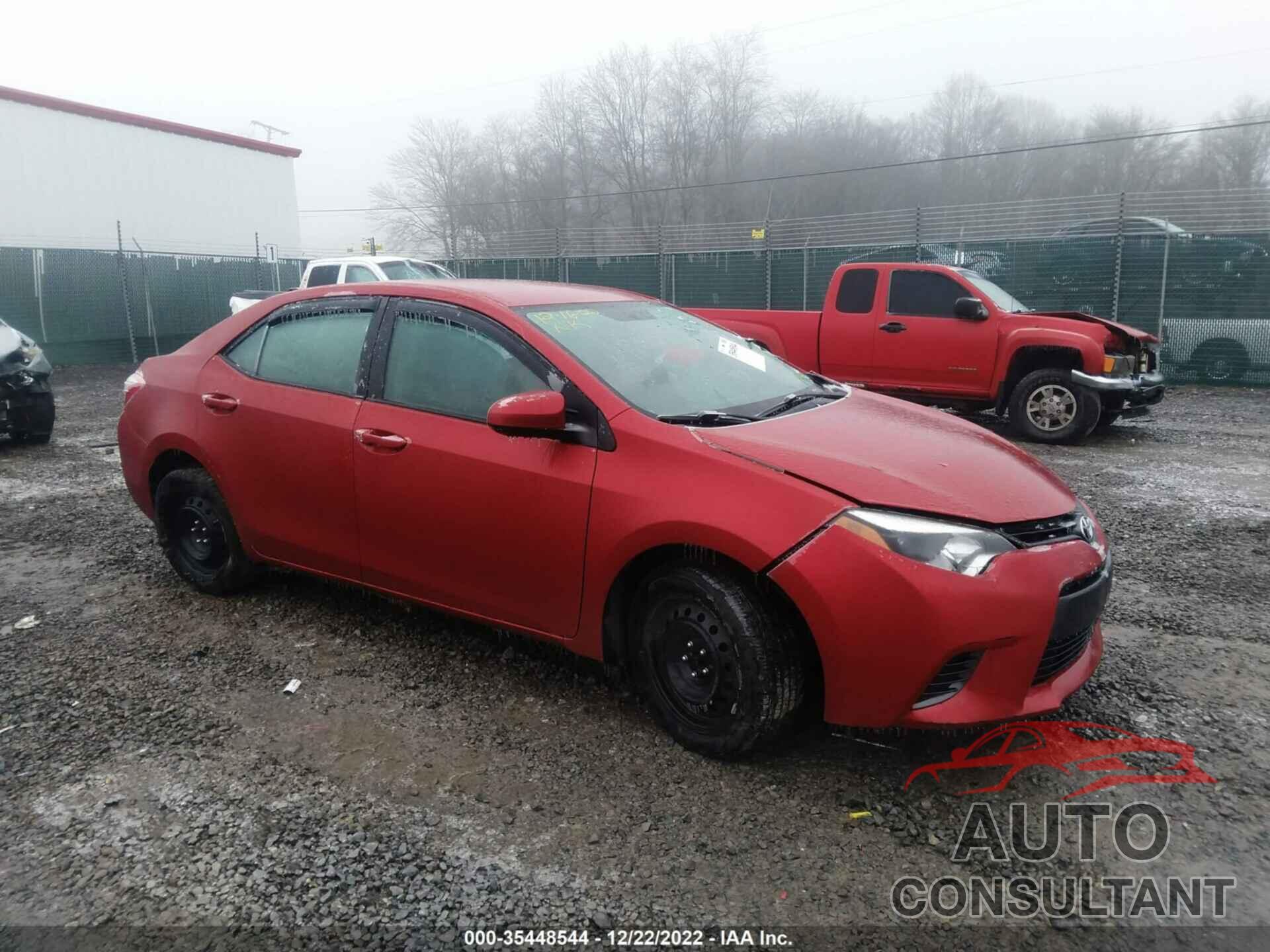 TOYOTA COROLLA 2016 - 5YFBURHE9GP528122