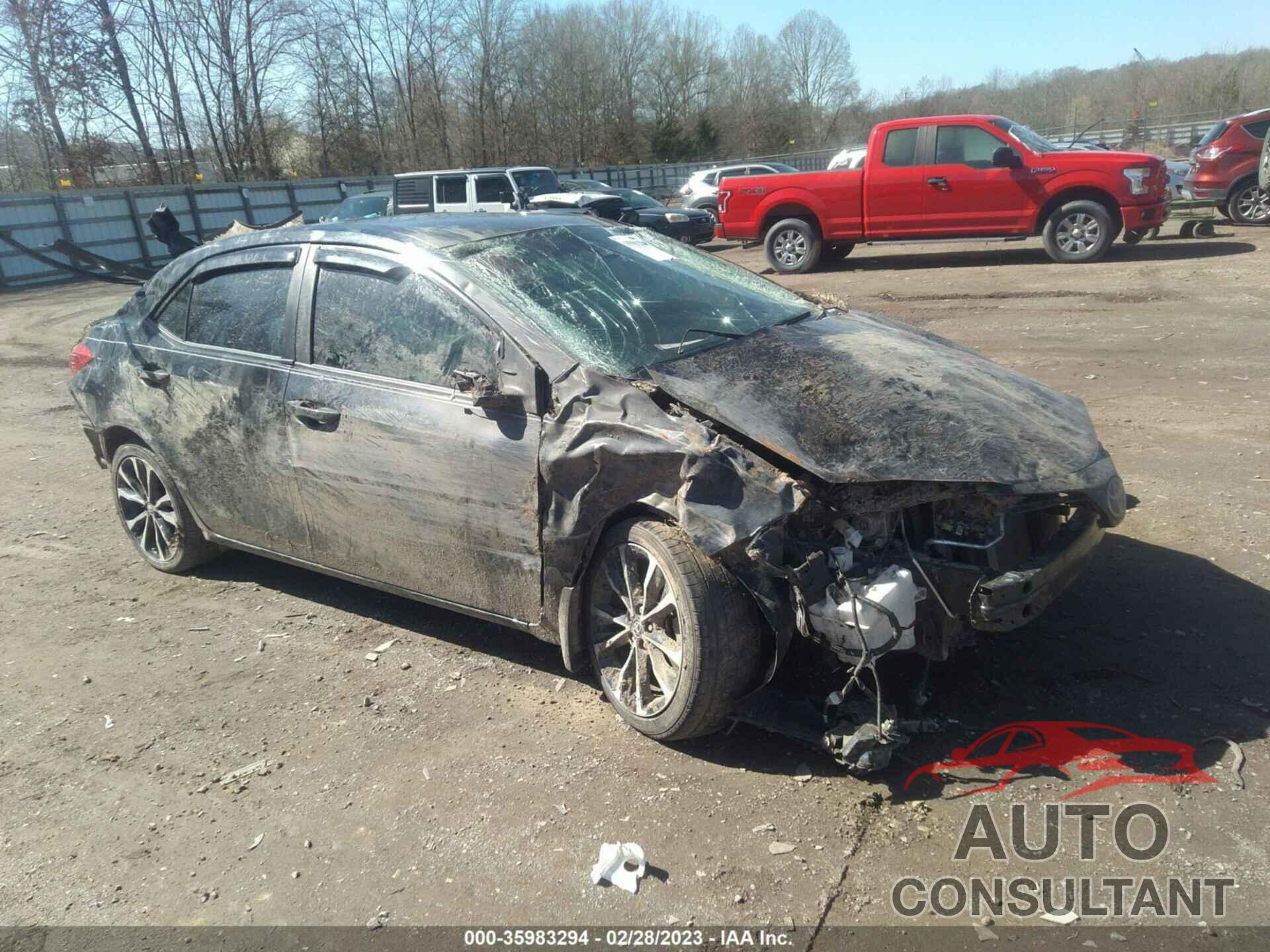 TOYOTA COROLLA 2019 - 2T1BURHE3KC160173