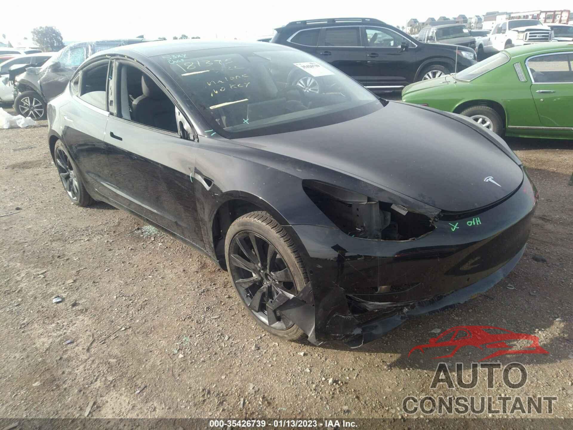 TESLA MODEL 3 2020 - 5YJ3E1EA9LF745731