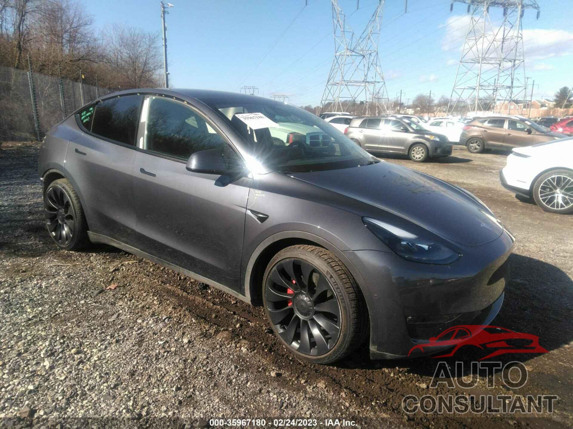 TESLA MODEL Y 2022 - 7SAYGDEF9NF513259