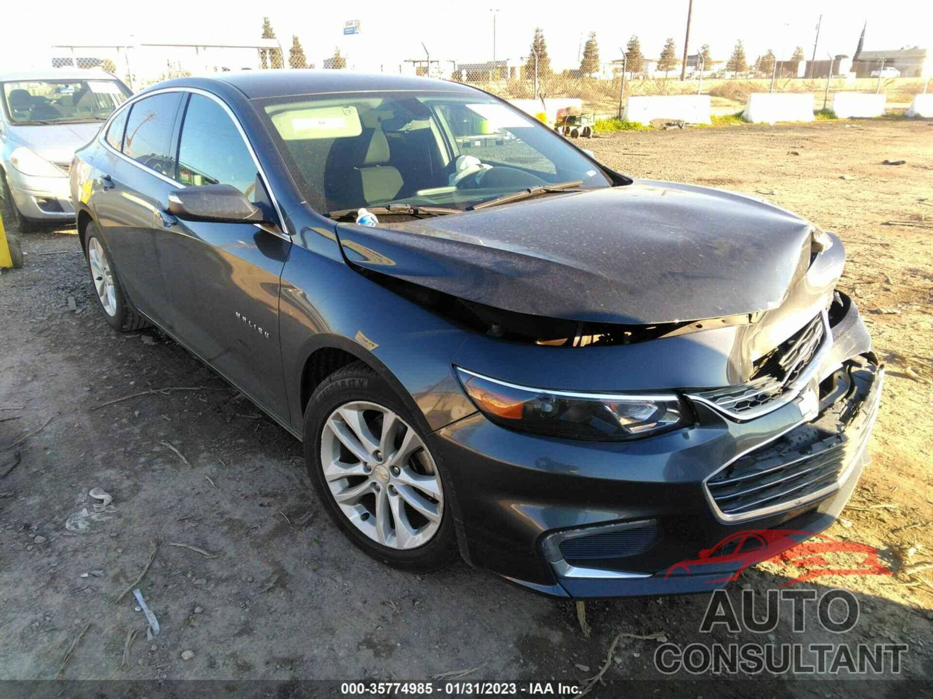 CHEVROLET MALIBU 2017 - 1G1ZE5ST4HF191484