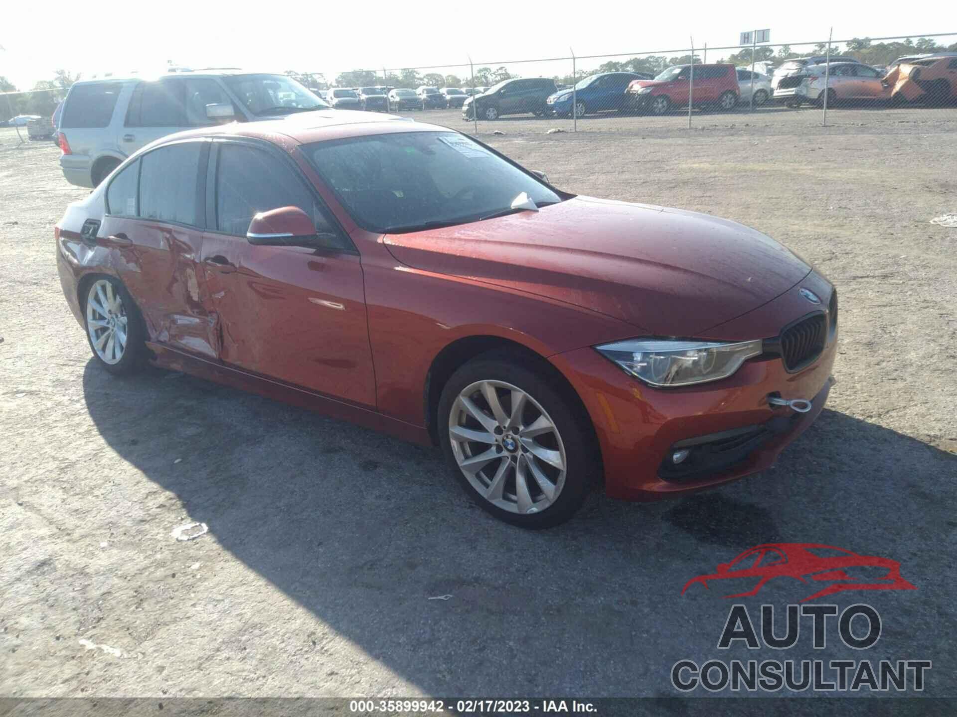 BMW 3 SERIES 2018 - WBA8E1G50JNU90968