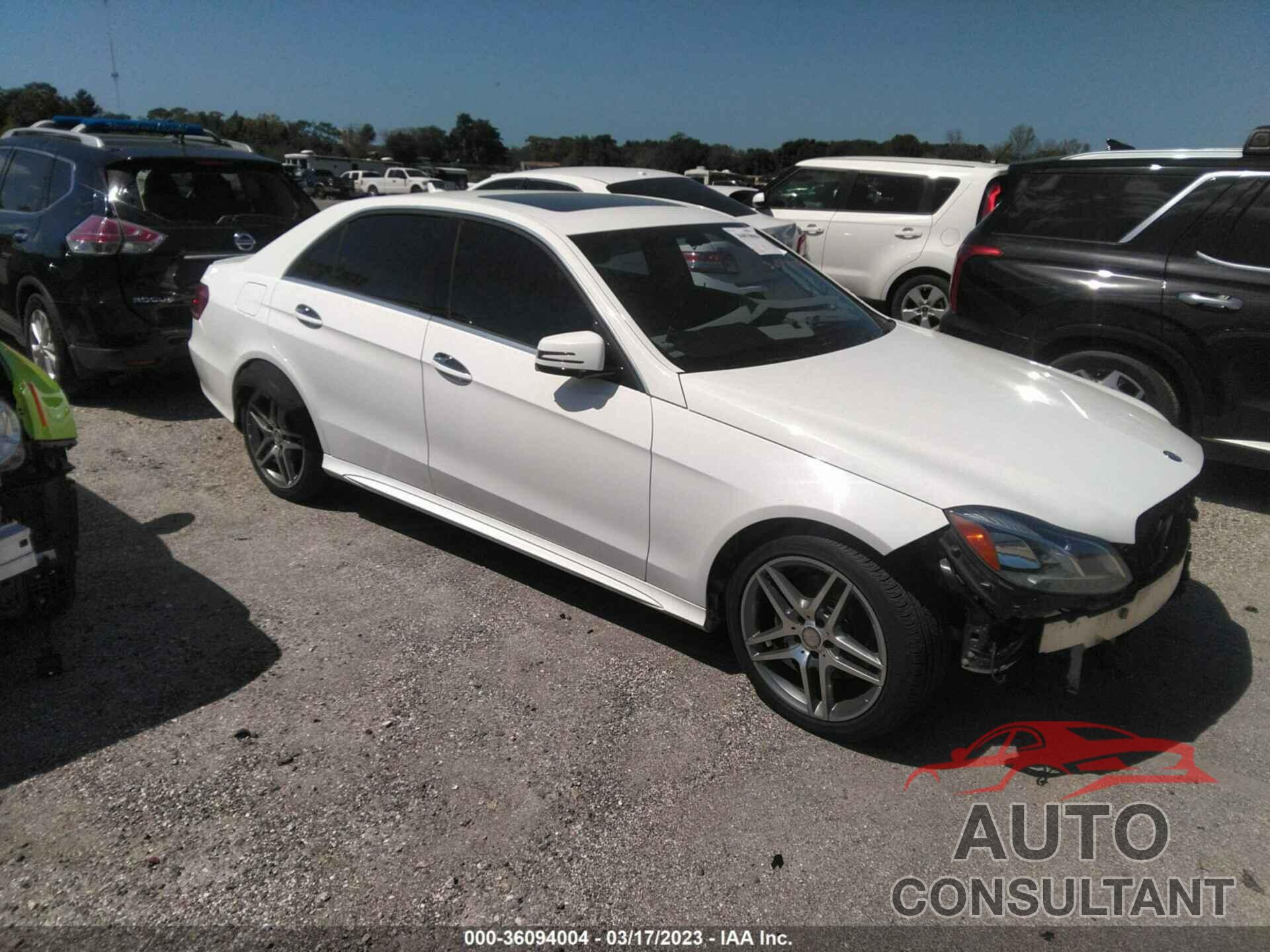MERCEDES-BENZ E-CLASS 2015 - WDDHF8JB5FB117415