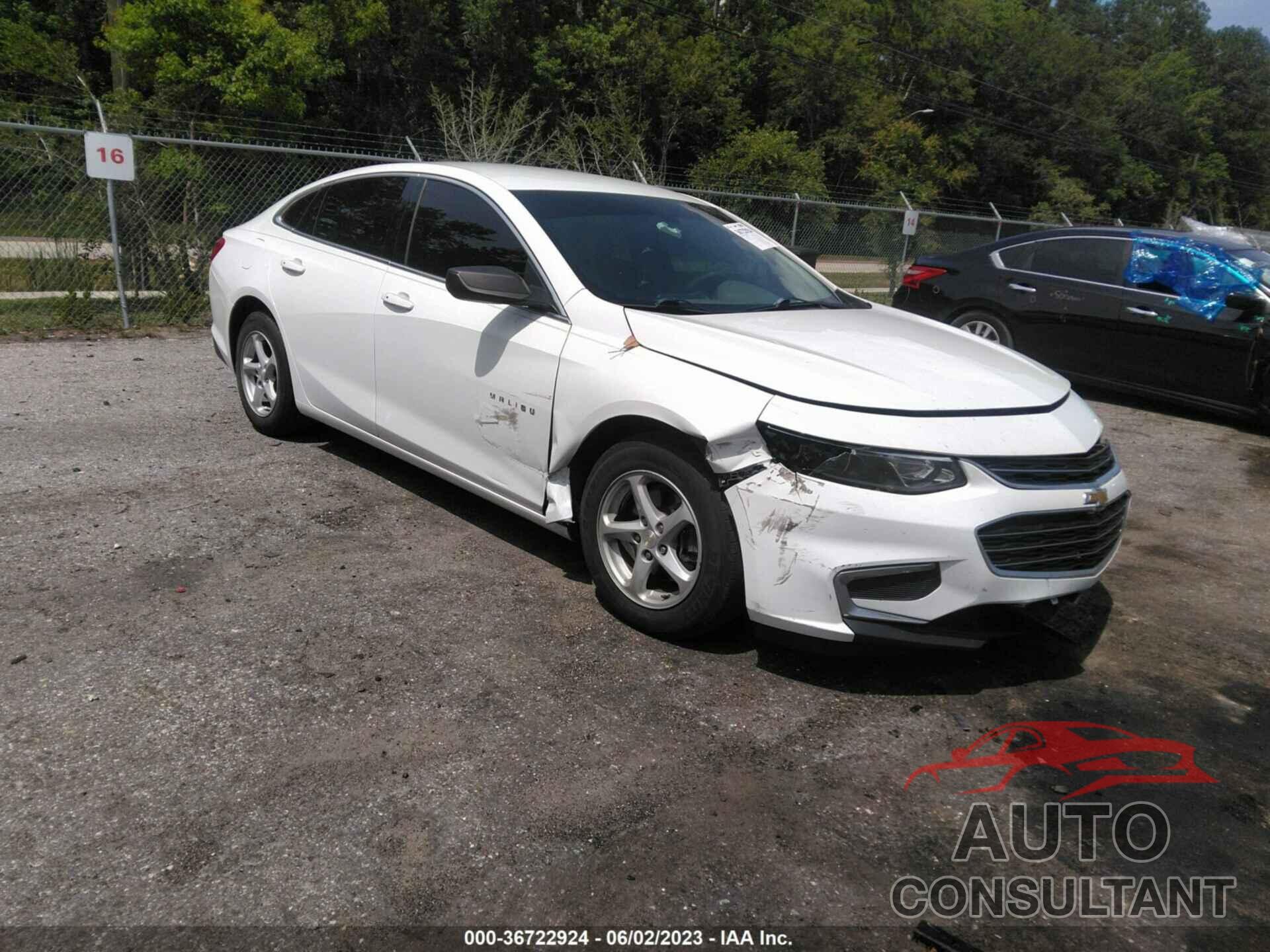 CHEVROLET MALIBU 2016 - 1G1ZB5ST8GF180267