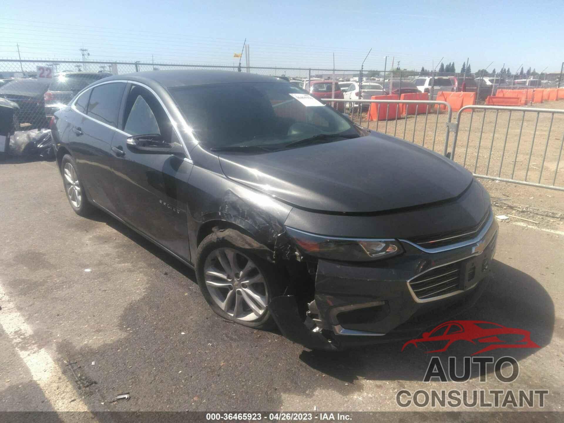 CHEVROLET MALIBU 2016 - 1G1ZE5ST1GF281139