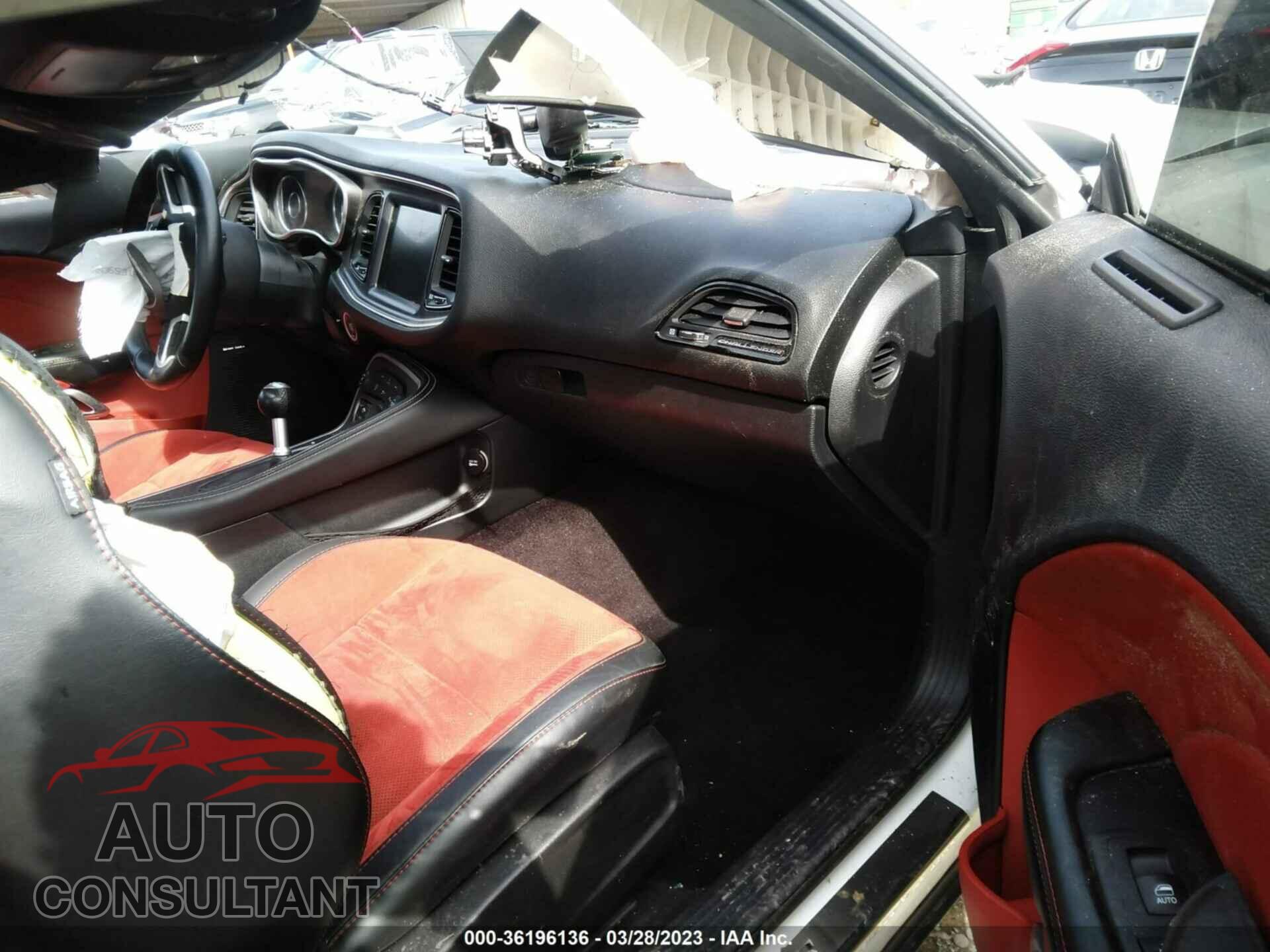 DODGE CHALLENGER 2016 - 2C3CDZFJ6GH131014