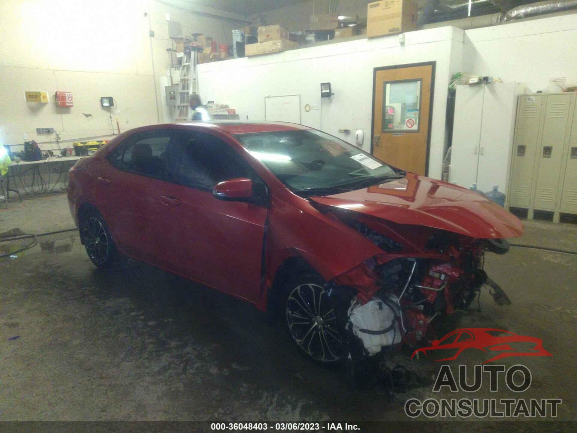 TOYOTA COROLLA 2015 - 2T1BURHE7FC279849