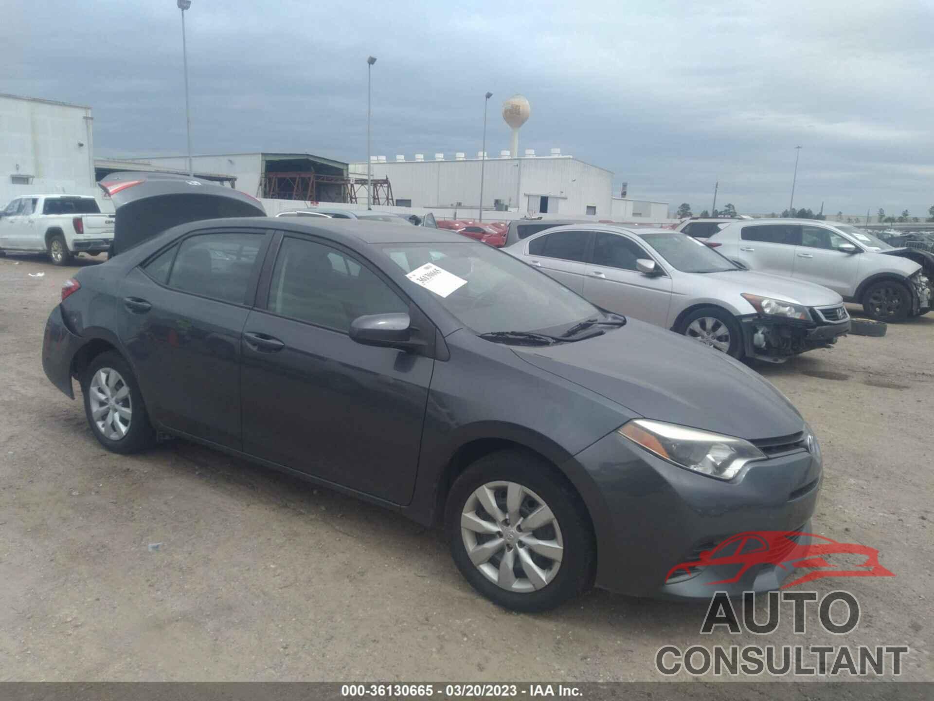 TOYOTA COROLLA 2016 - 5YFBURHE9GP546488