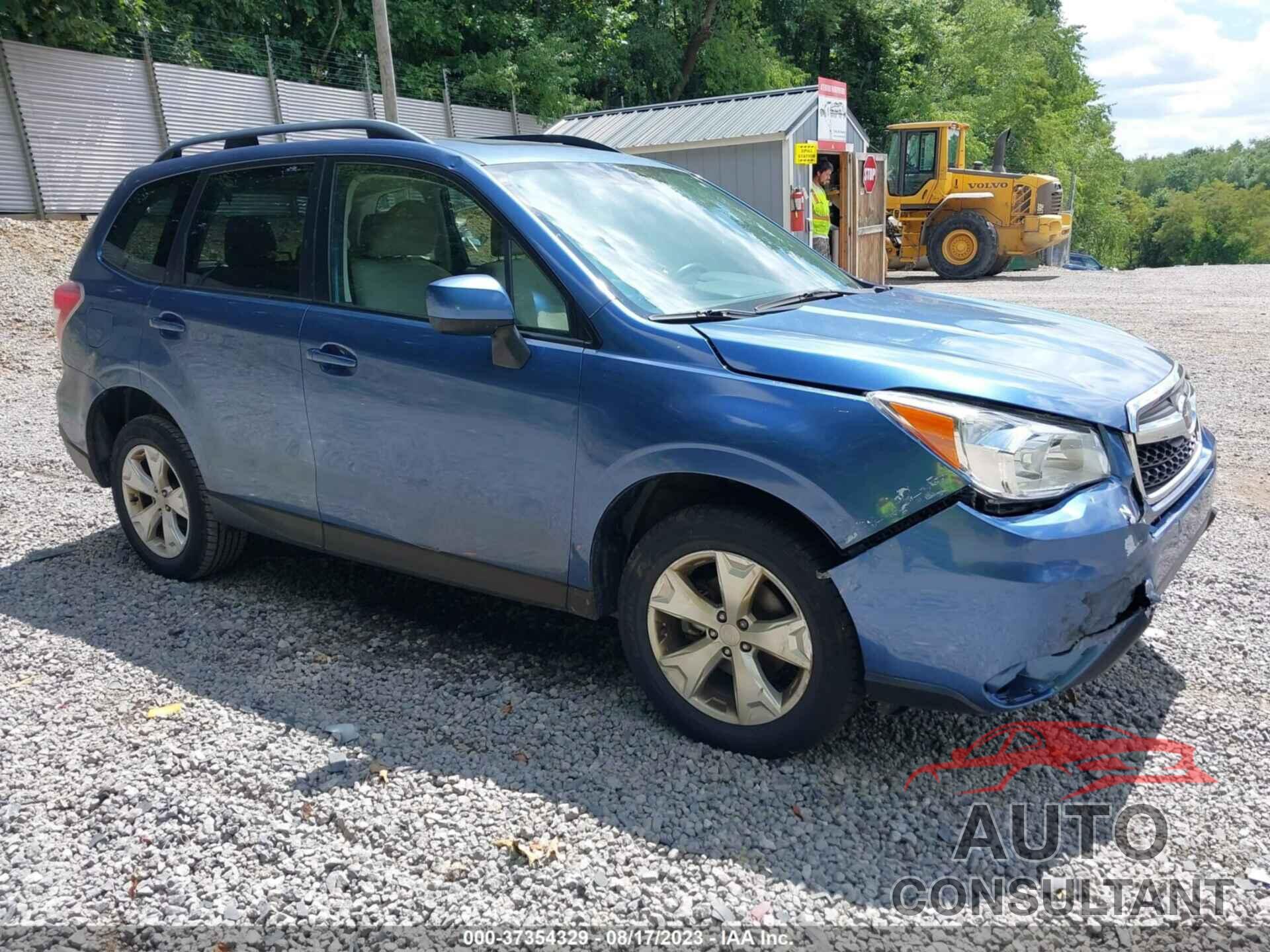 SUBARU FORESTER 2016 - JF2SJADC5GH465693