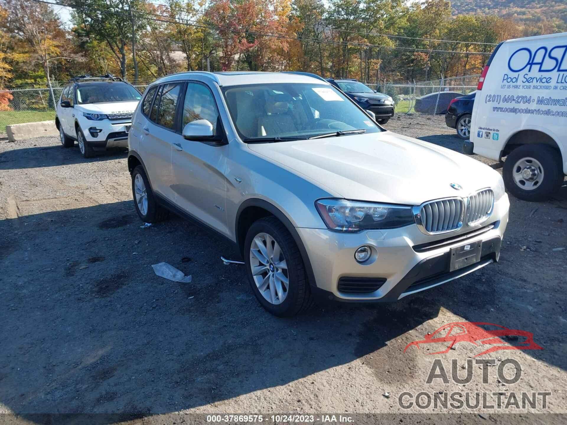 BMW X3 2016 - 5UXWX9C50G0D72502