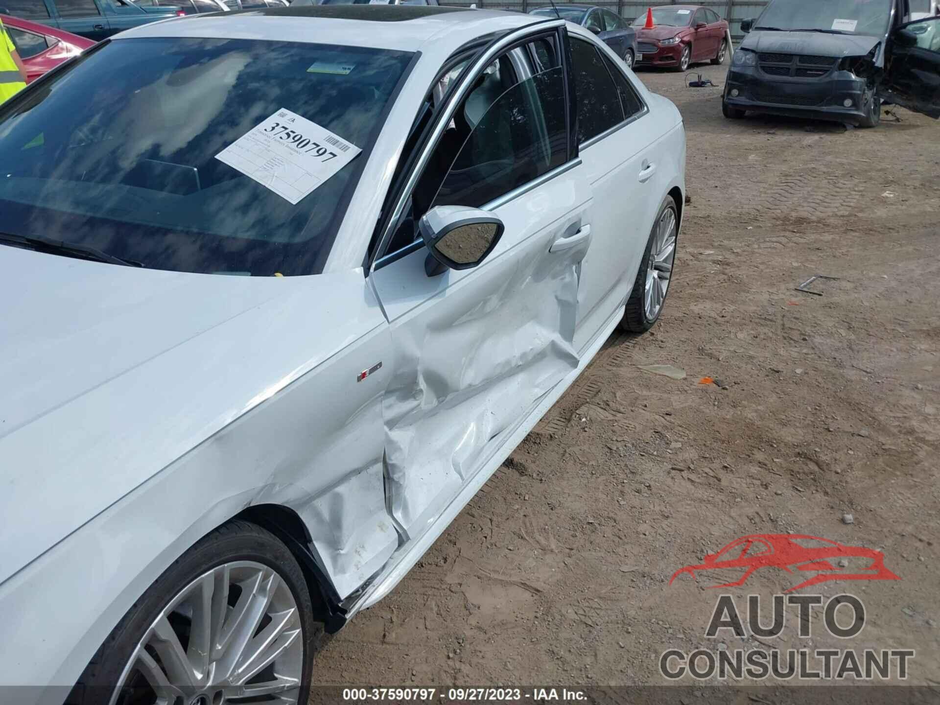 AUDI A4 2019 - WAUENAF46KA053352