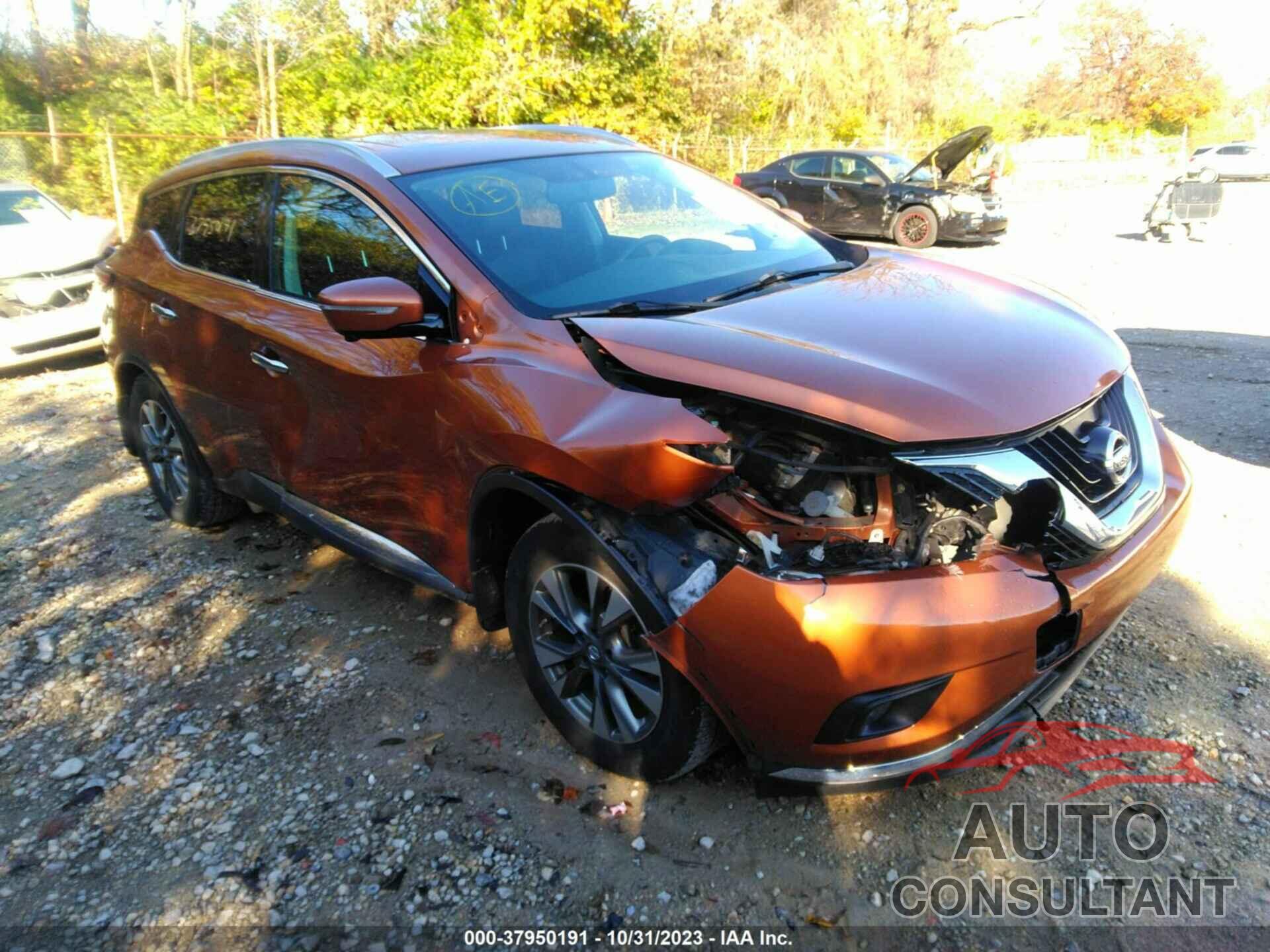 NISSAN MURANO 2015 - 5N1AZ2MH8FN271658