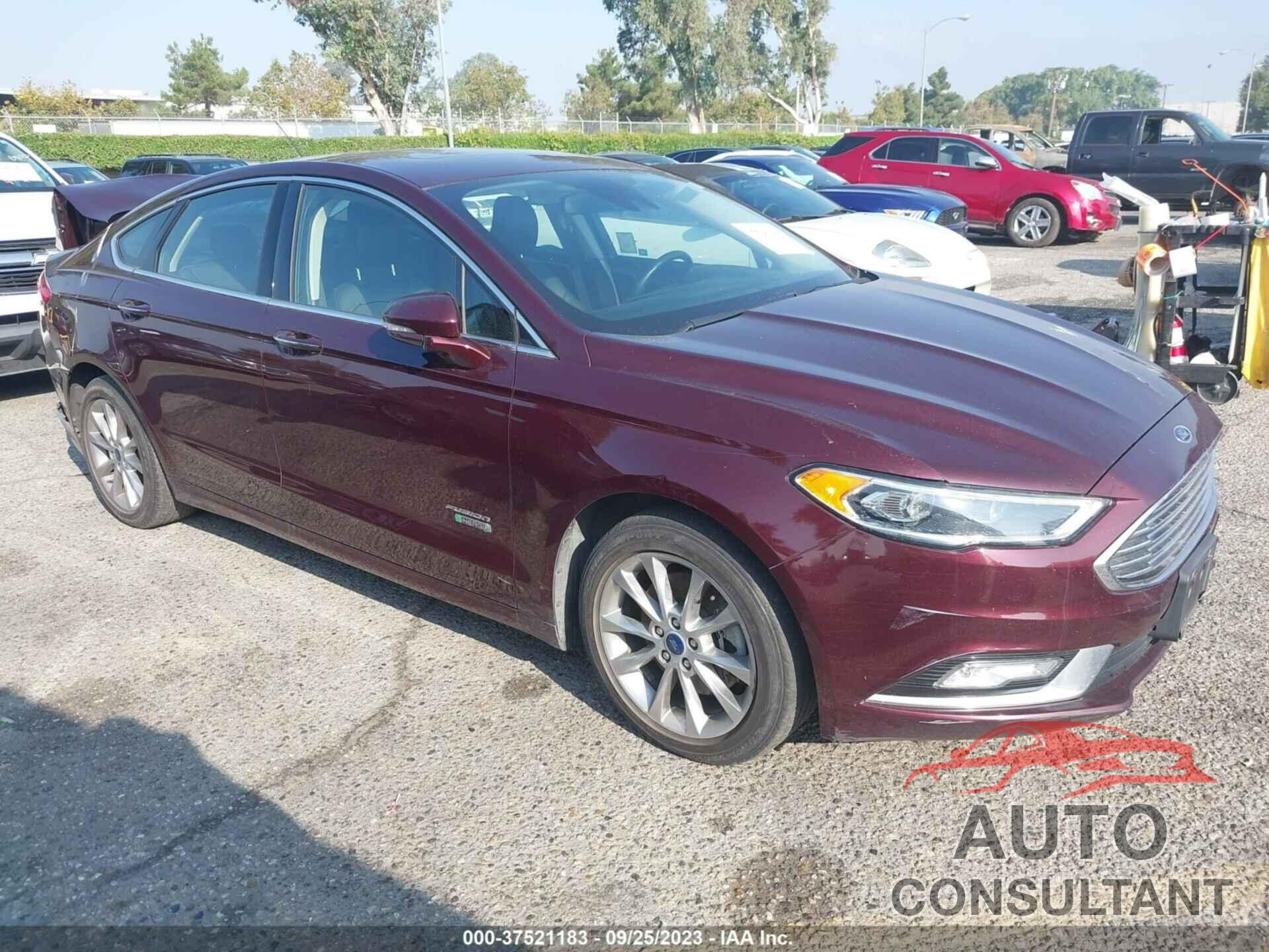 FORD FUSION ENERGI 2017 - 3FA6P0PU7HR229310