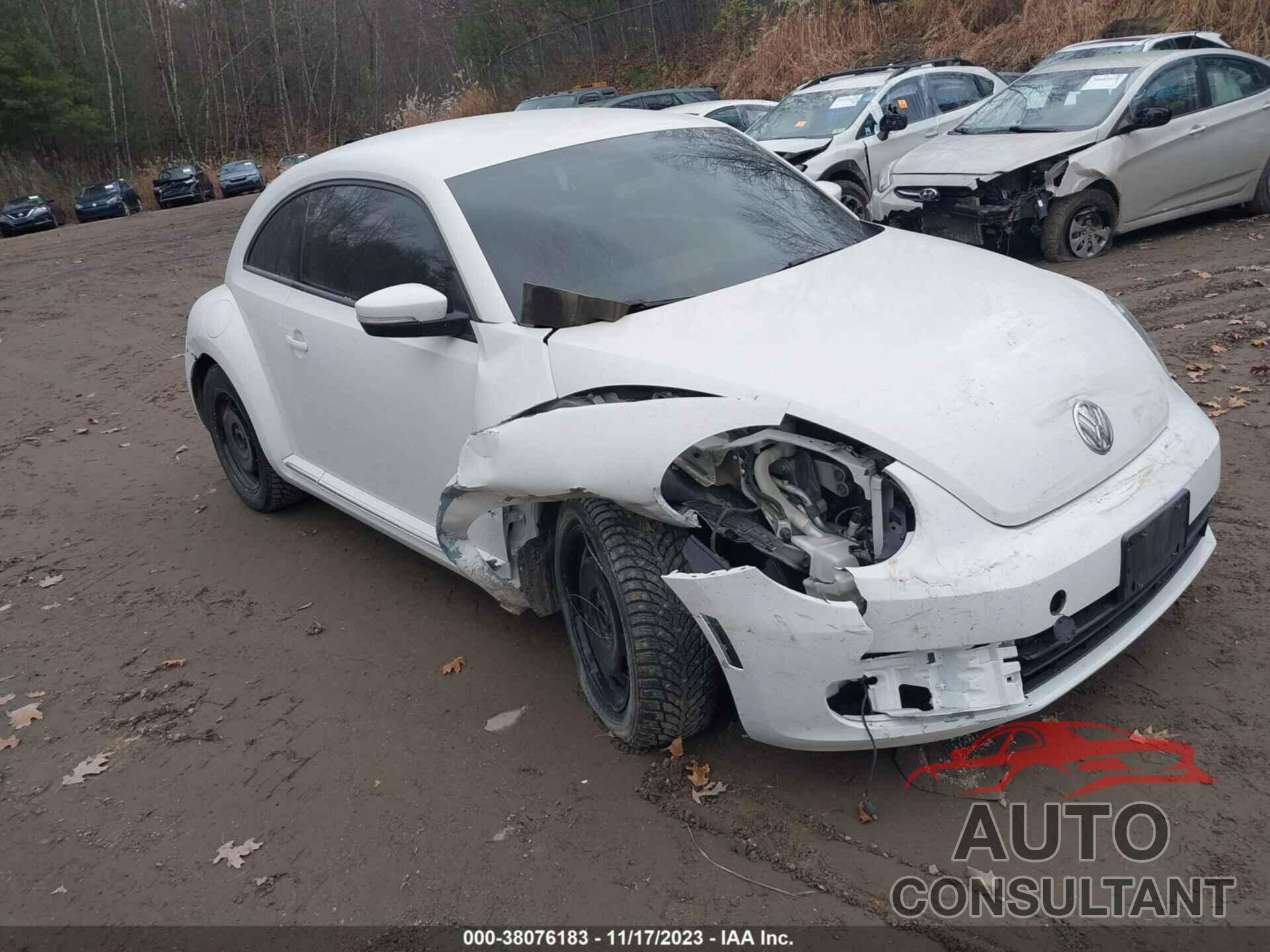 VOLKSWAGEN BEETLE 2013 - 3VWJP7AT9DM610545