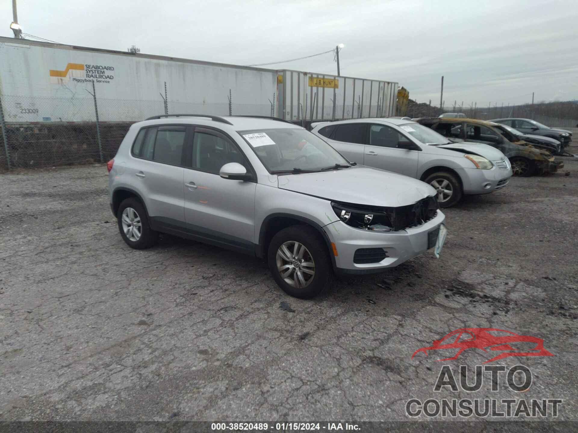 VOLKSWAGEN TIGUAN 2017 - WVGAV7AX7HK015777