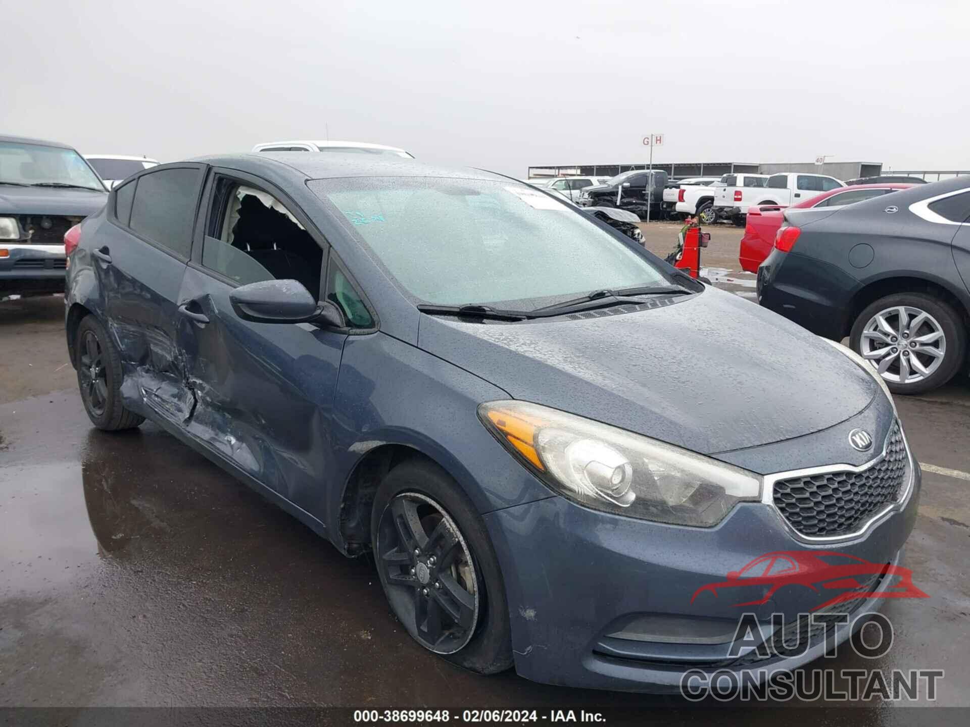 KIA FORTE 2016 - KNAFK4A64G5558846