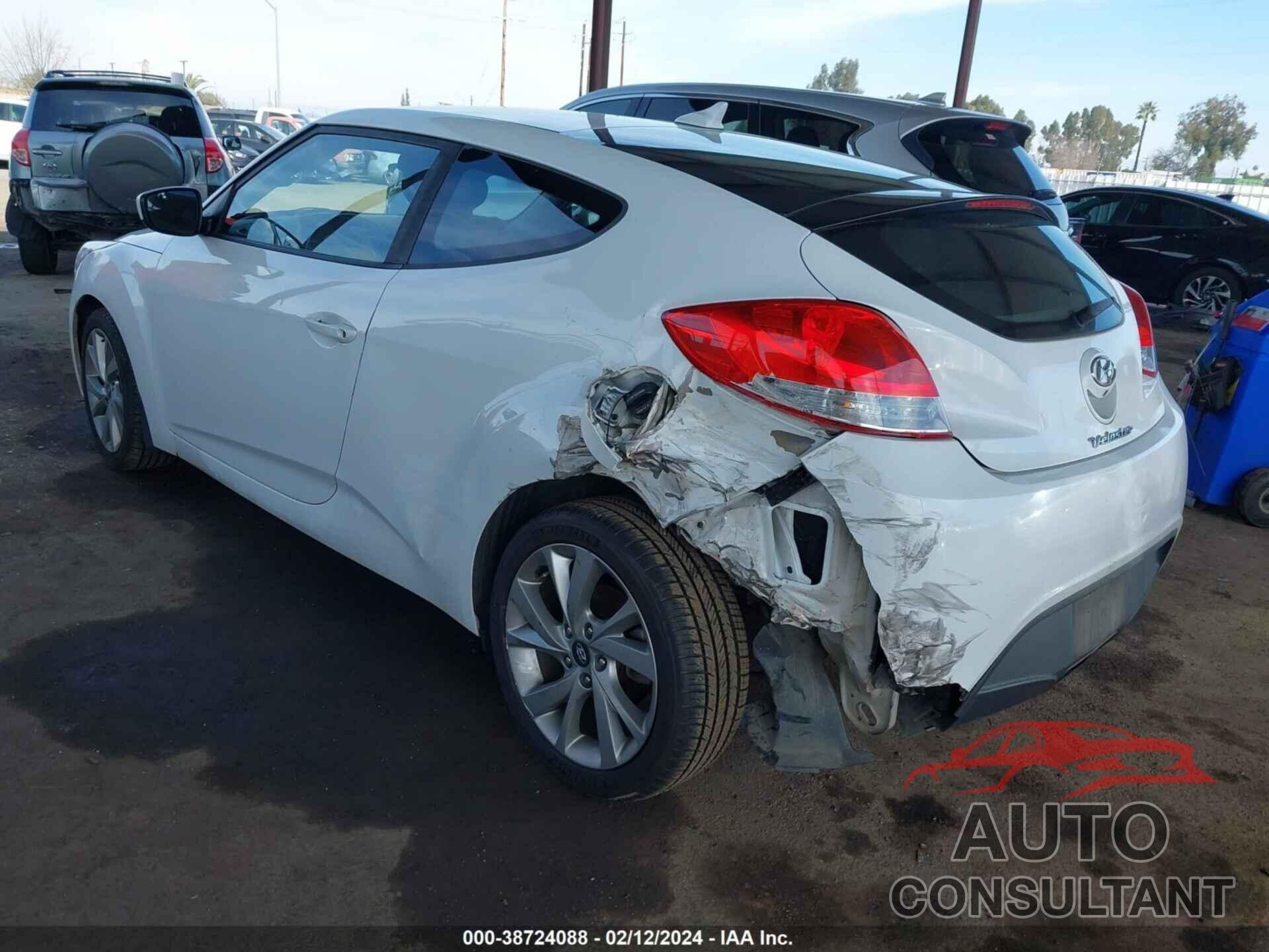 HYUNDAI VELOSTER 2016 - KMHTC6AD6GU300505