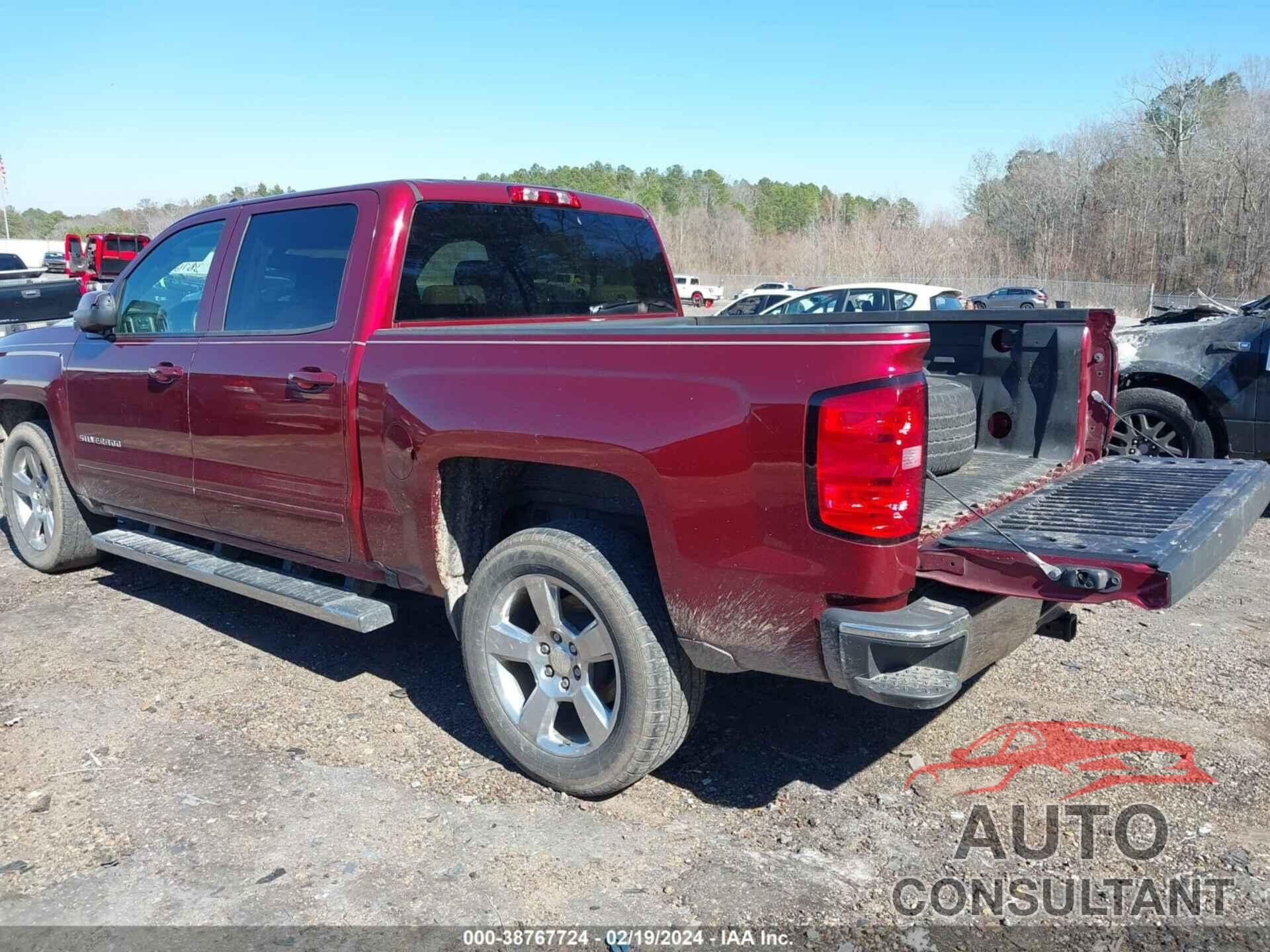 CHEVROLET SILVERADO 1500 2016 - 3GCPCRECXGG215629